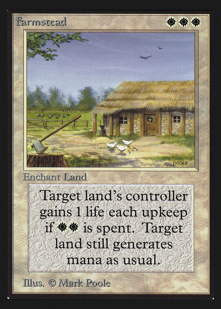 Farmstead — Intl. Collectors' Edition — Magic: The Gathering