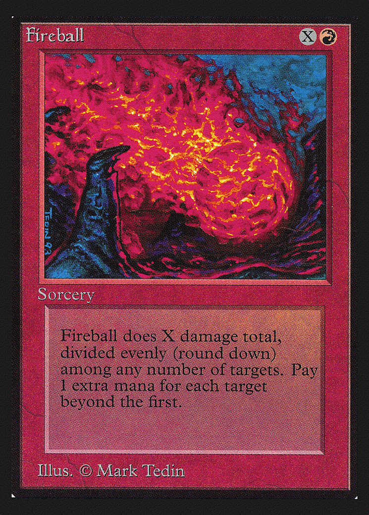 Boule de feu — Intl. Collectors' Edition — Magic: The Gathering