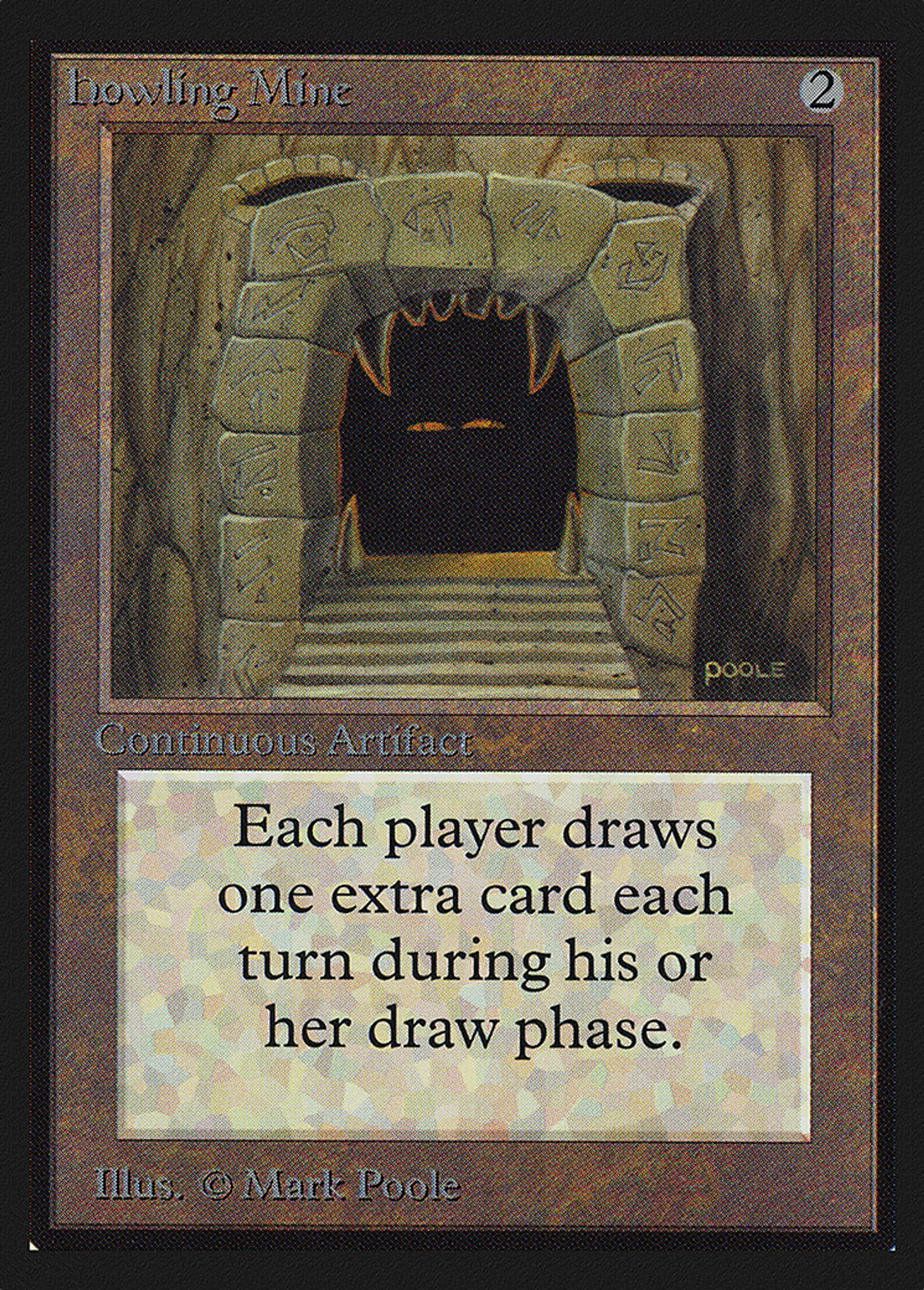 Mine rugissante — Intl. Collectors' Edition — Magic: The Gathering