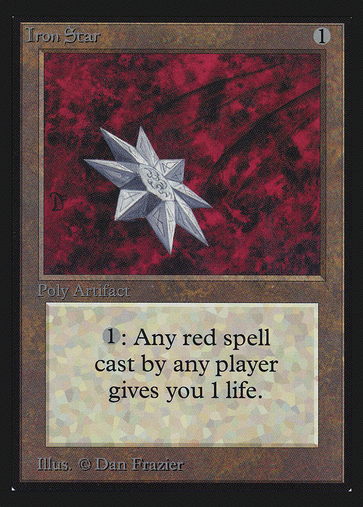 Iron Star — Intl. Collectors' Edition — Magic: The Gathering