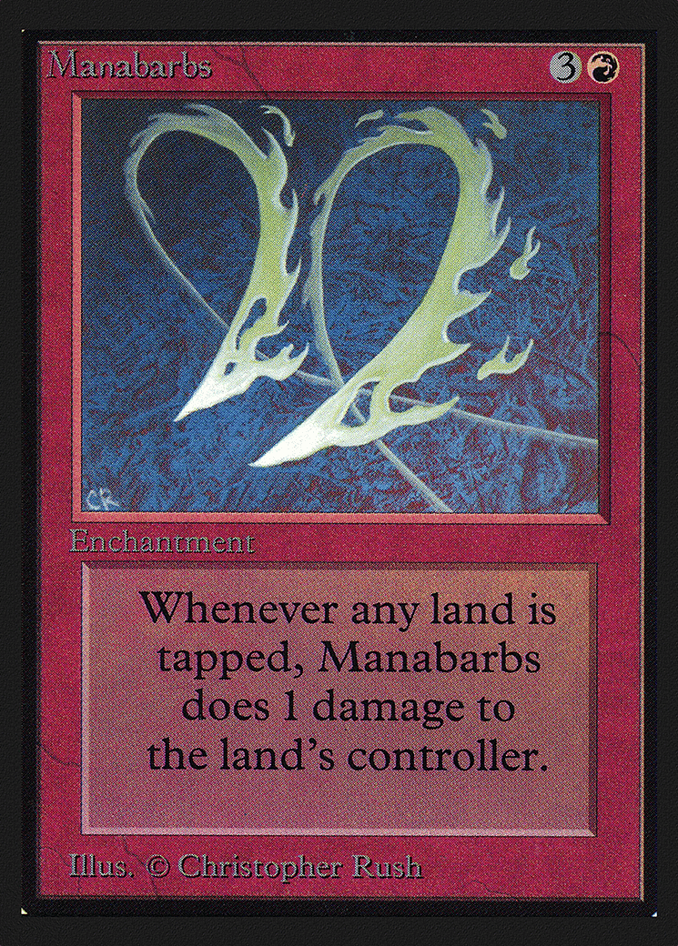 Manabarbs — Intl. Collectors' Edition — Magic: The Gathering