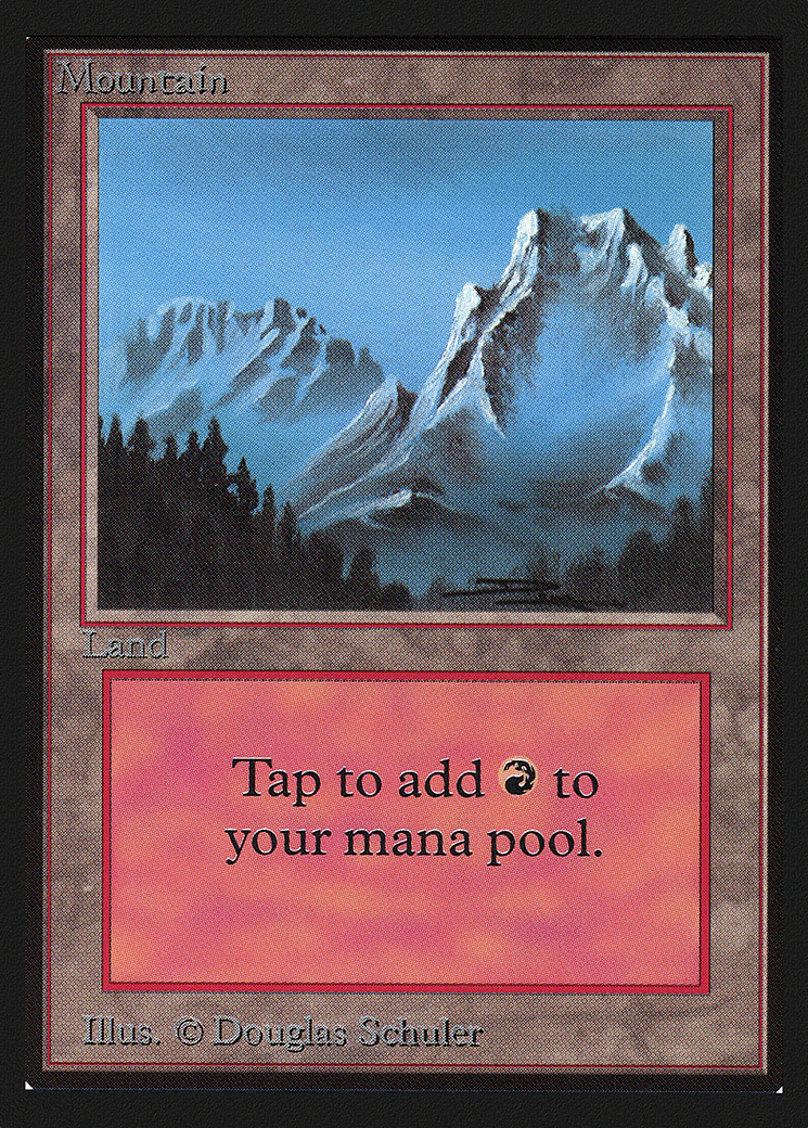 Montagne — Intl. Collectors' Edition — Magic: The Gathering