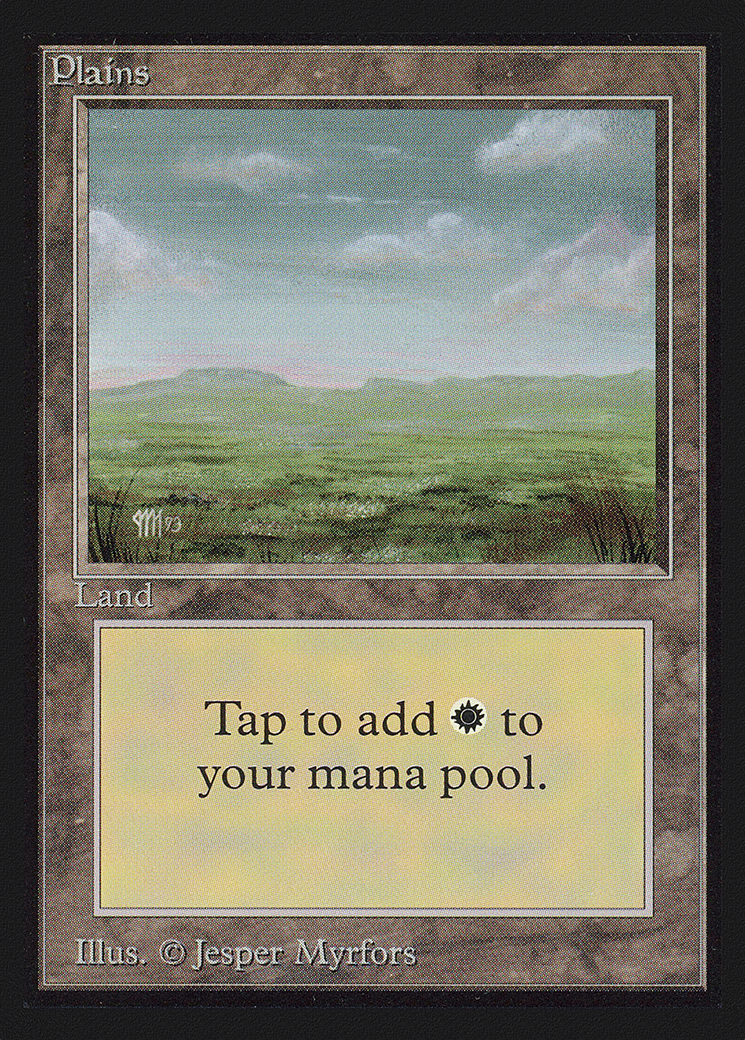 Plaine — Intl. Collectors' Edition — Magic: The Gathering