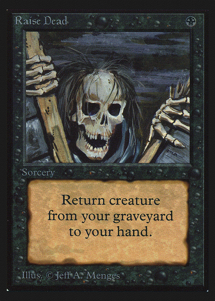 Raise Dead — Intl. Collectors' Edition — Magic: The Gathering