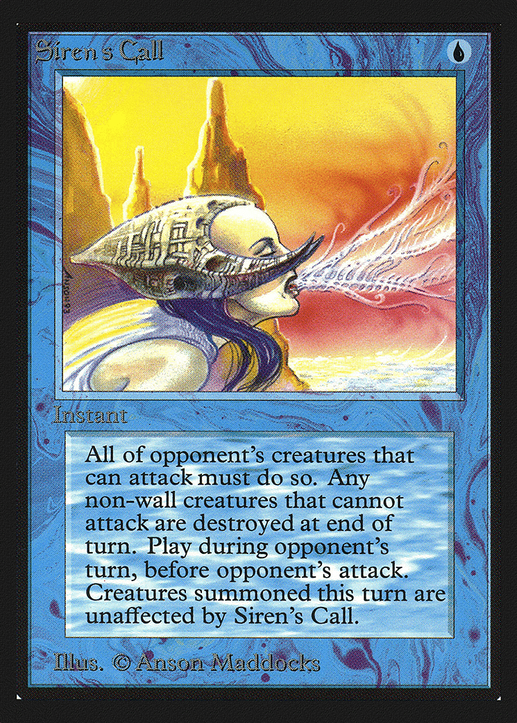 Siren's Call — Intl. Collectors' Edition — Magic: The Gathering