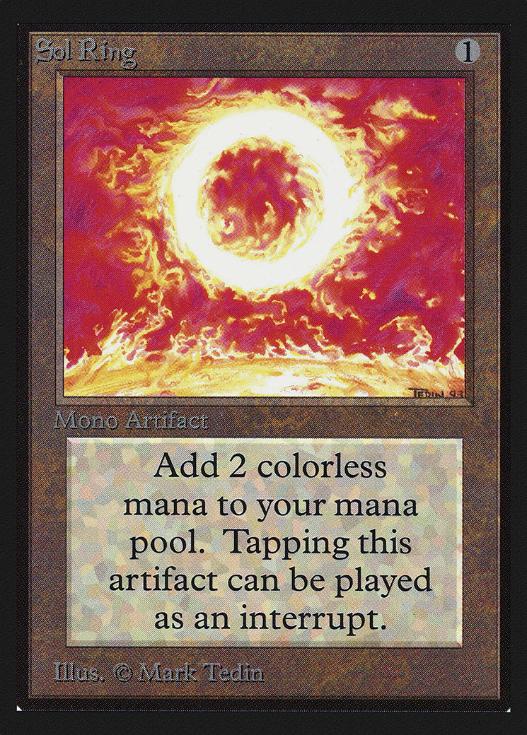 Sol Ring — Intl. Collectors' Edition — Magic: The Gathering