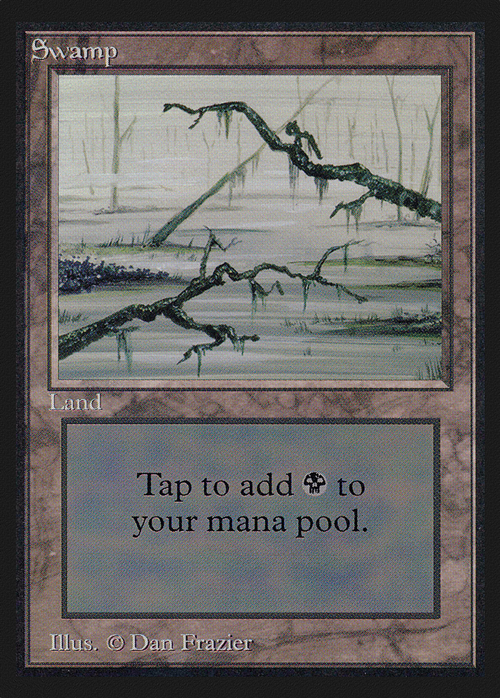 Swamp — Intl. Collectors' Edition — Magic: The Gathering