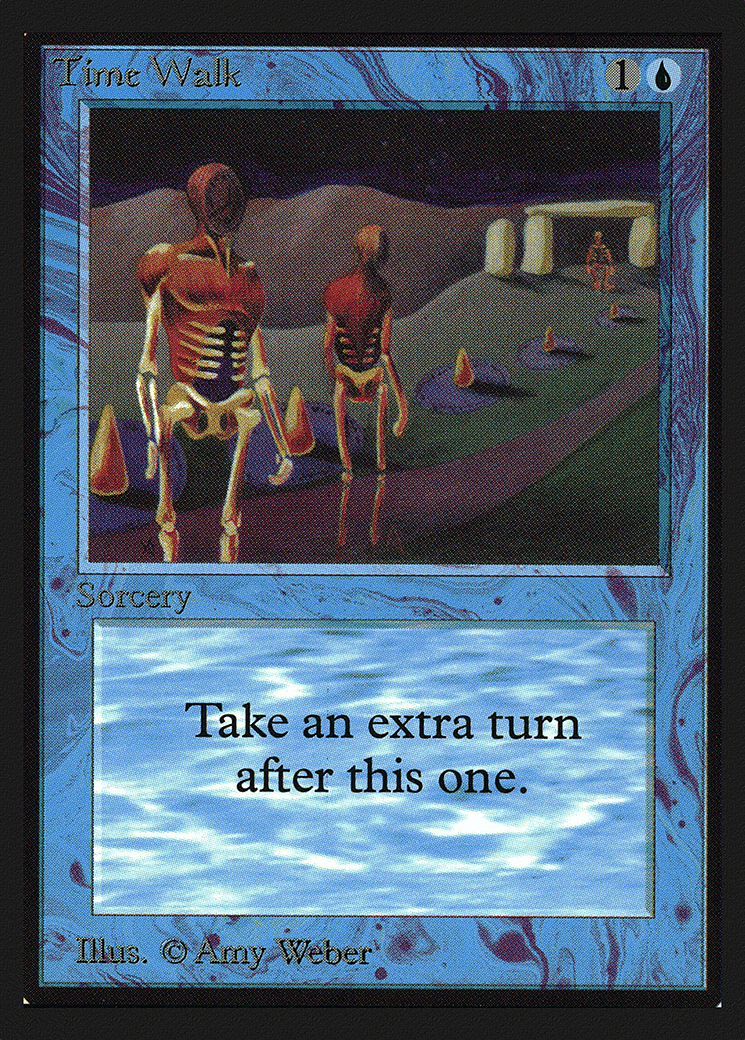 Time Walk — Intl. Collectors' Edition — Magic: The Gathering