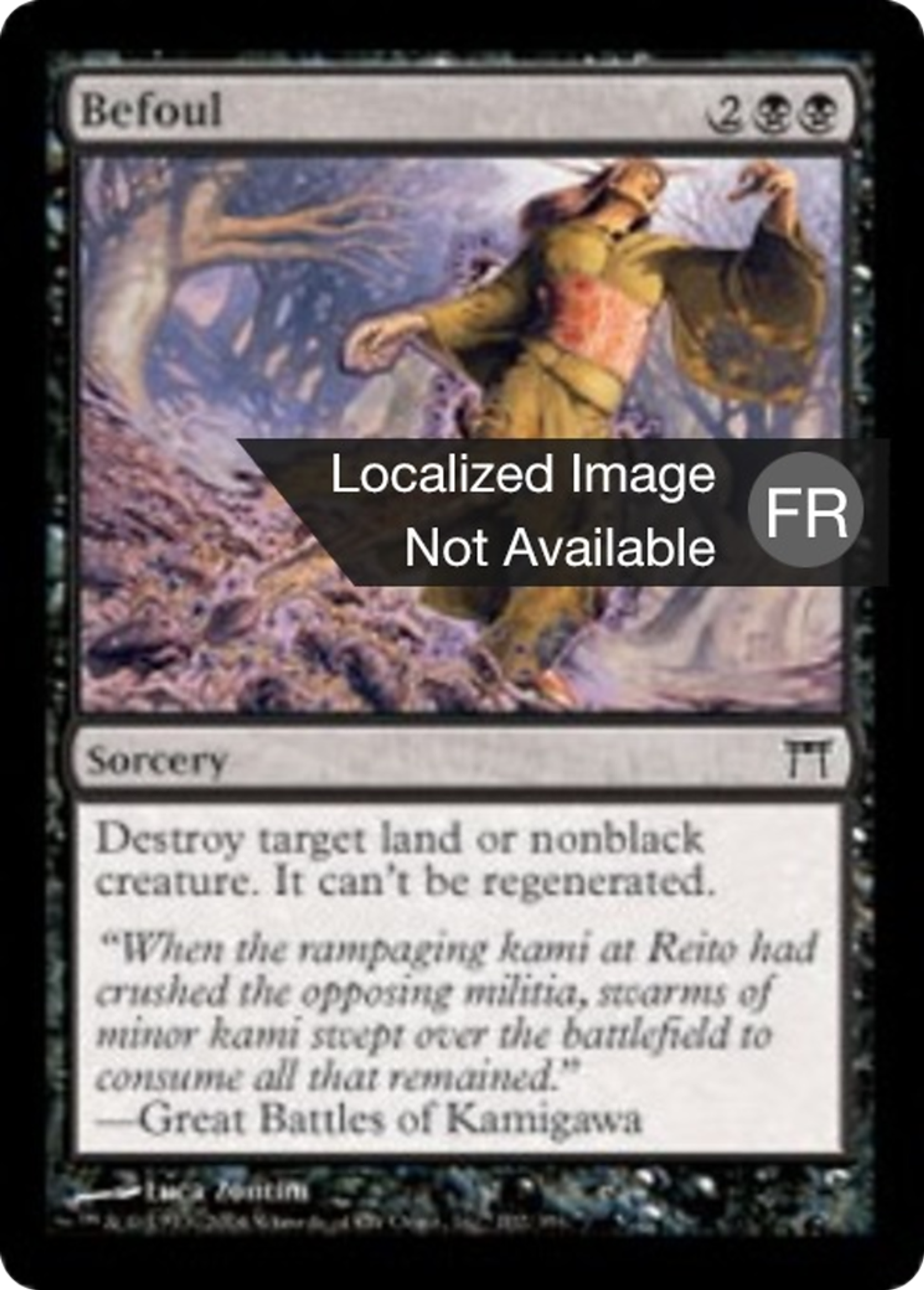 Crasse — Champions of Kamigawa — Magic: The Gathering