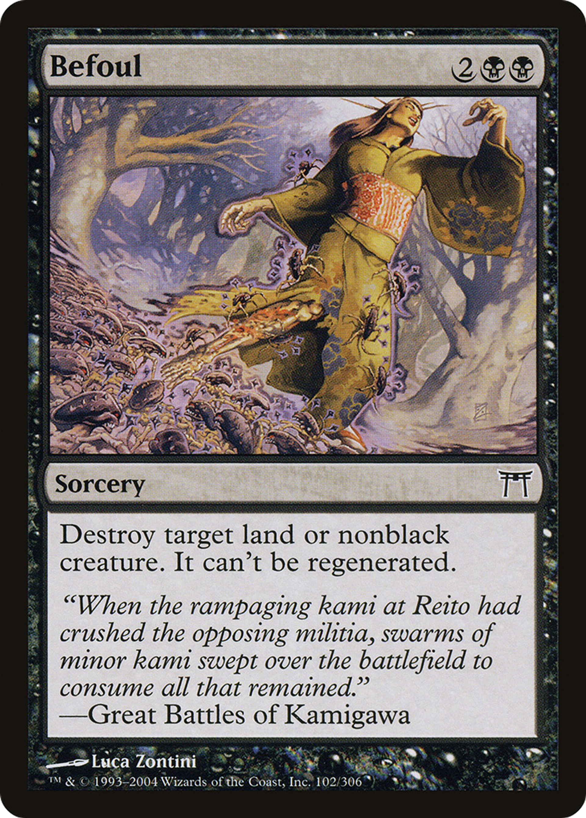 Crasse — Champions of Kamigawa — Magic: The Gathering