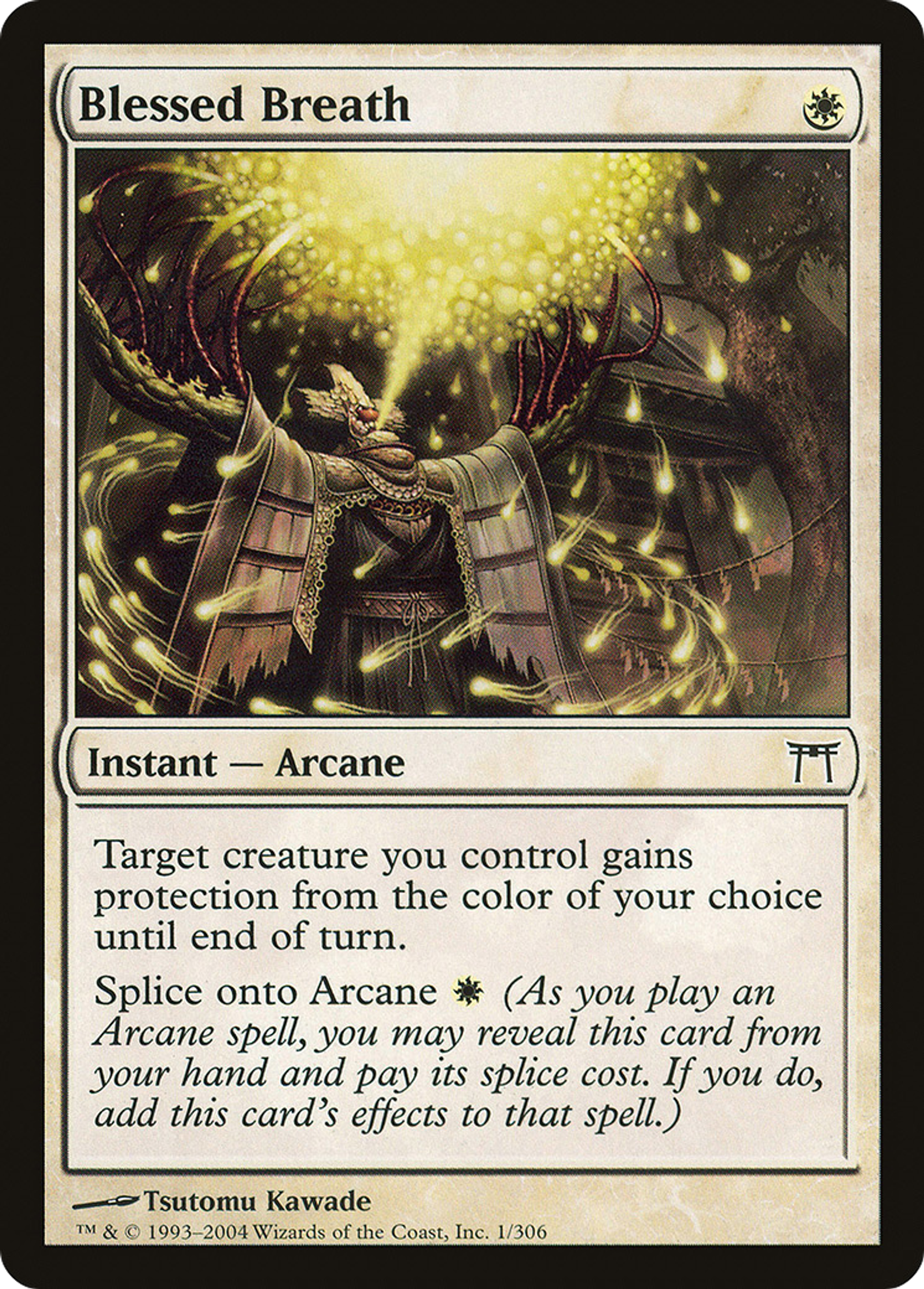 Souffle béni — Champions of Kamigawa — Magic: The Gathering