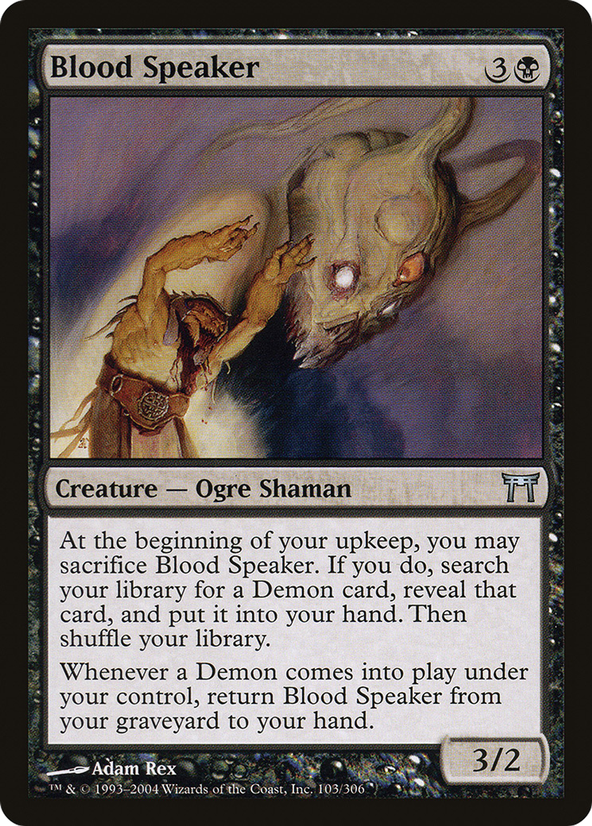 Orateur de sang — Champions of Kamigawa — Magic: The Gathering