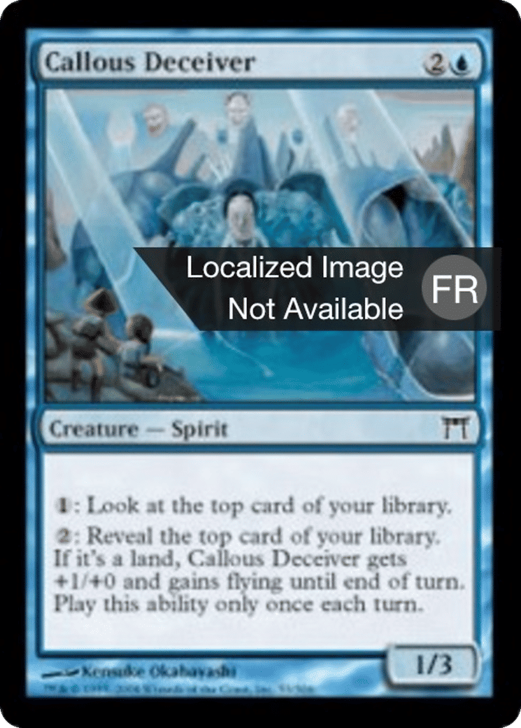Fourbe inhumain — Champions of Kamigawa — Magic: The Gathering