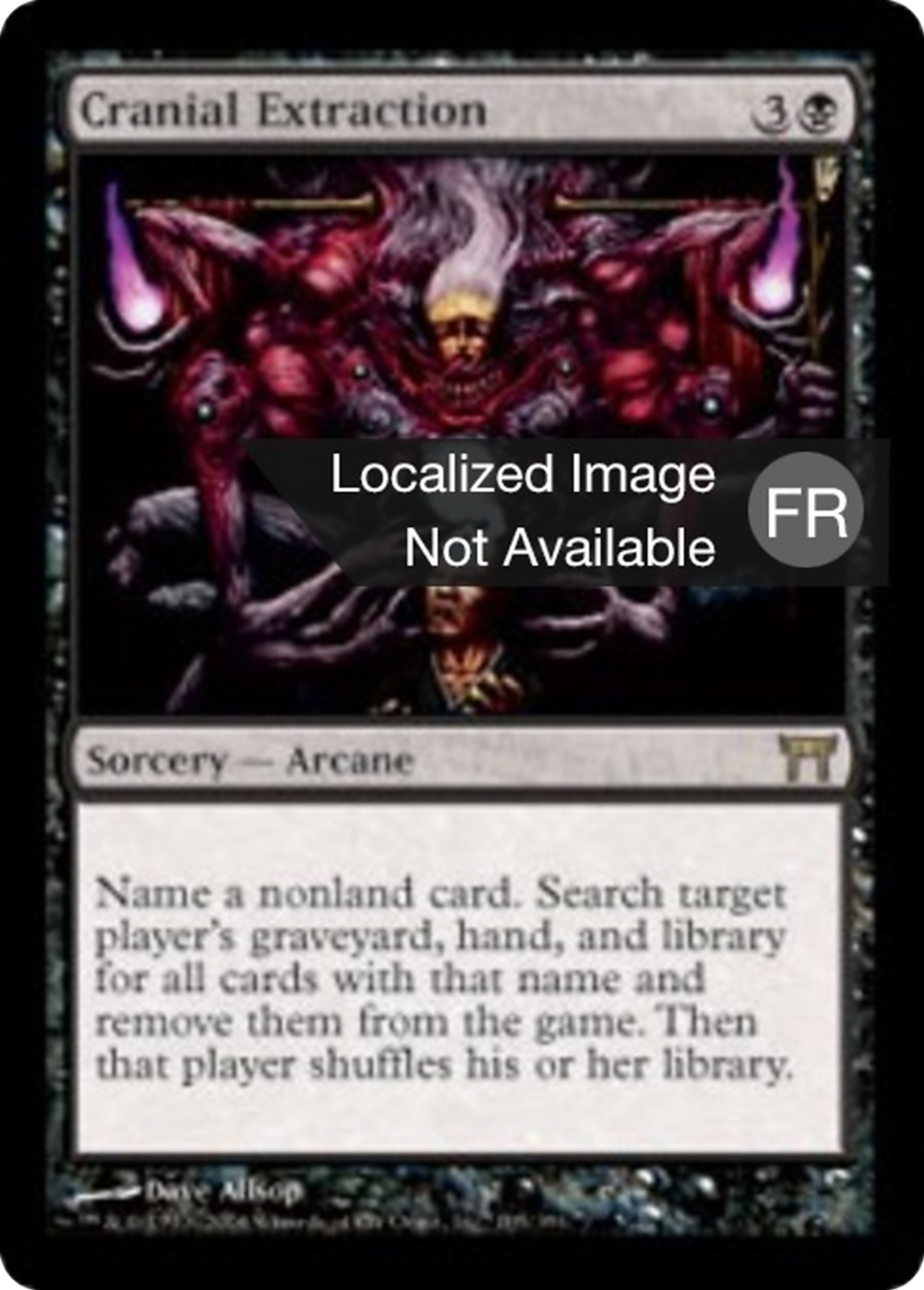 Extraction crânienne — Champions of Kamigawa — Magic: The Gathering