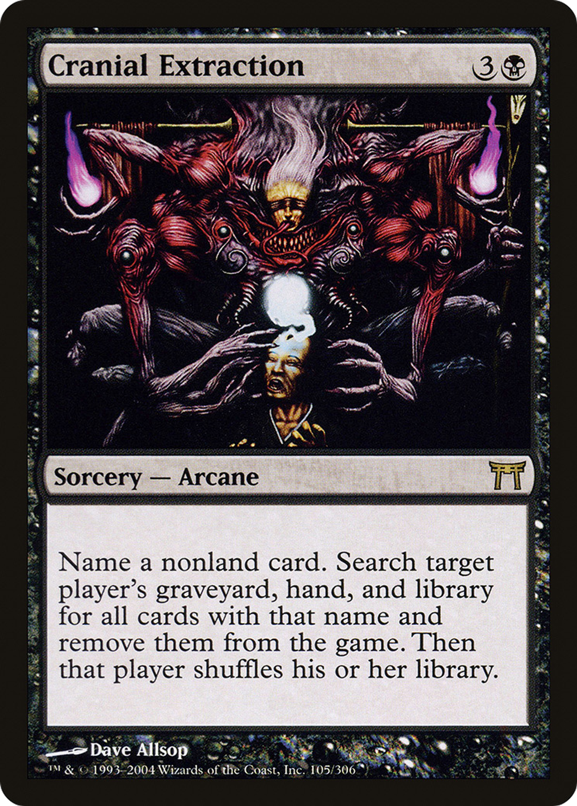 Extraction crânienne — Champions of Kamigawa — Magic: The Gathering