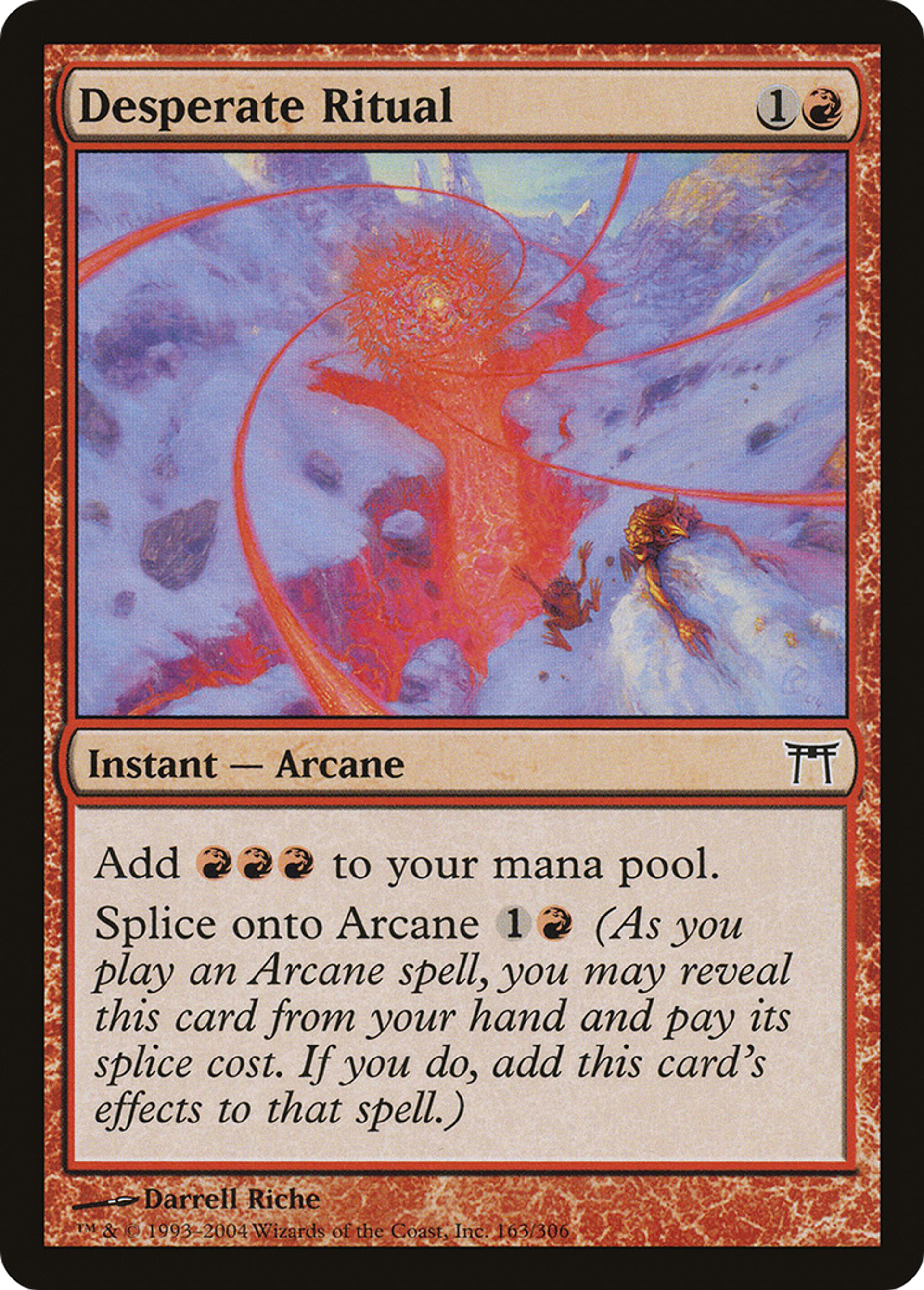 Rituel de désespoir — Champions of Kamigawa — Magic: The Gathering