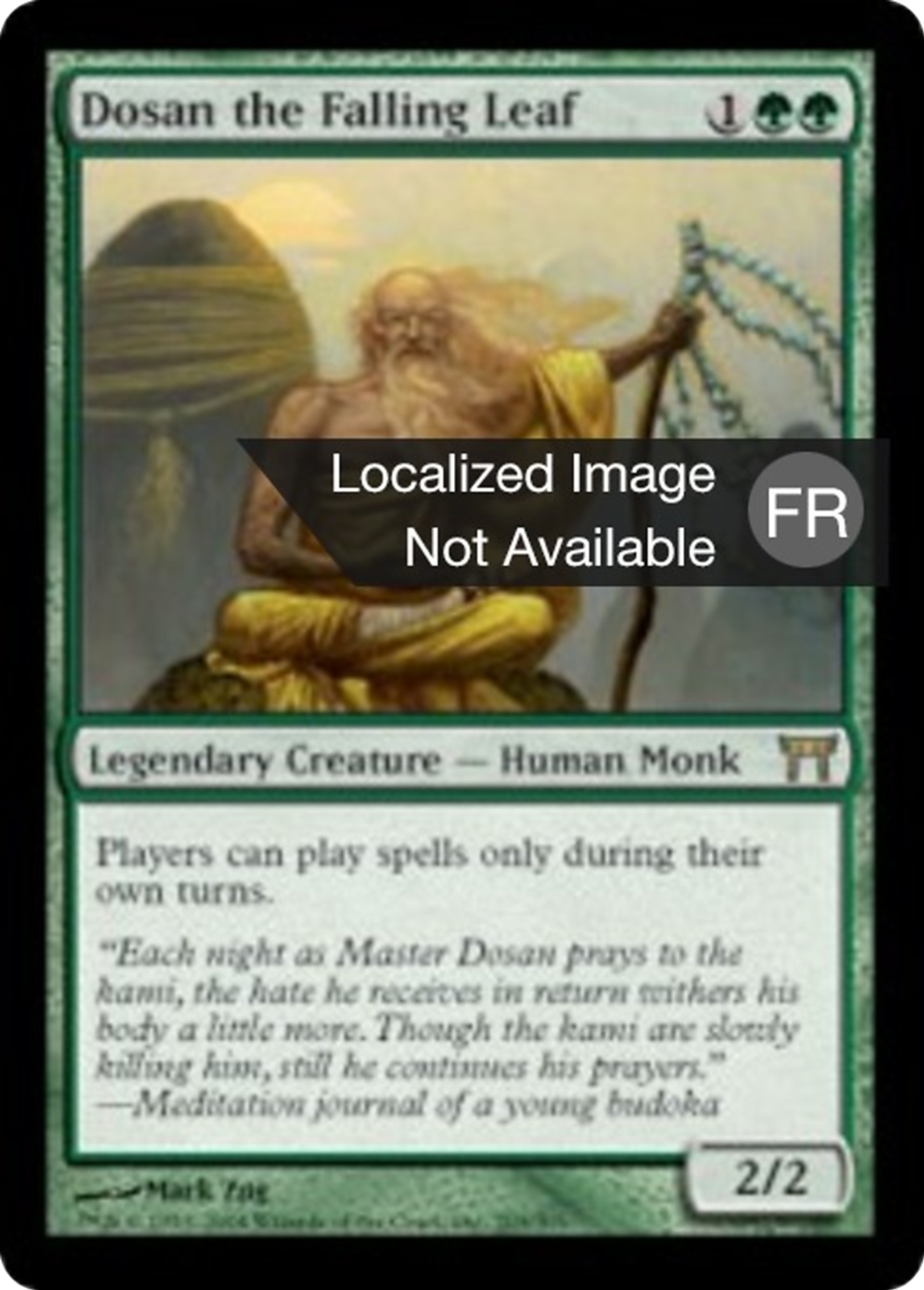 Dosan la feuille tombante — Champions of Kamigawa — Magic: The Gathering