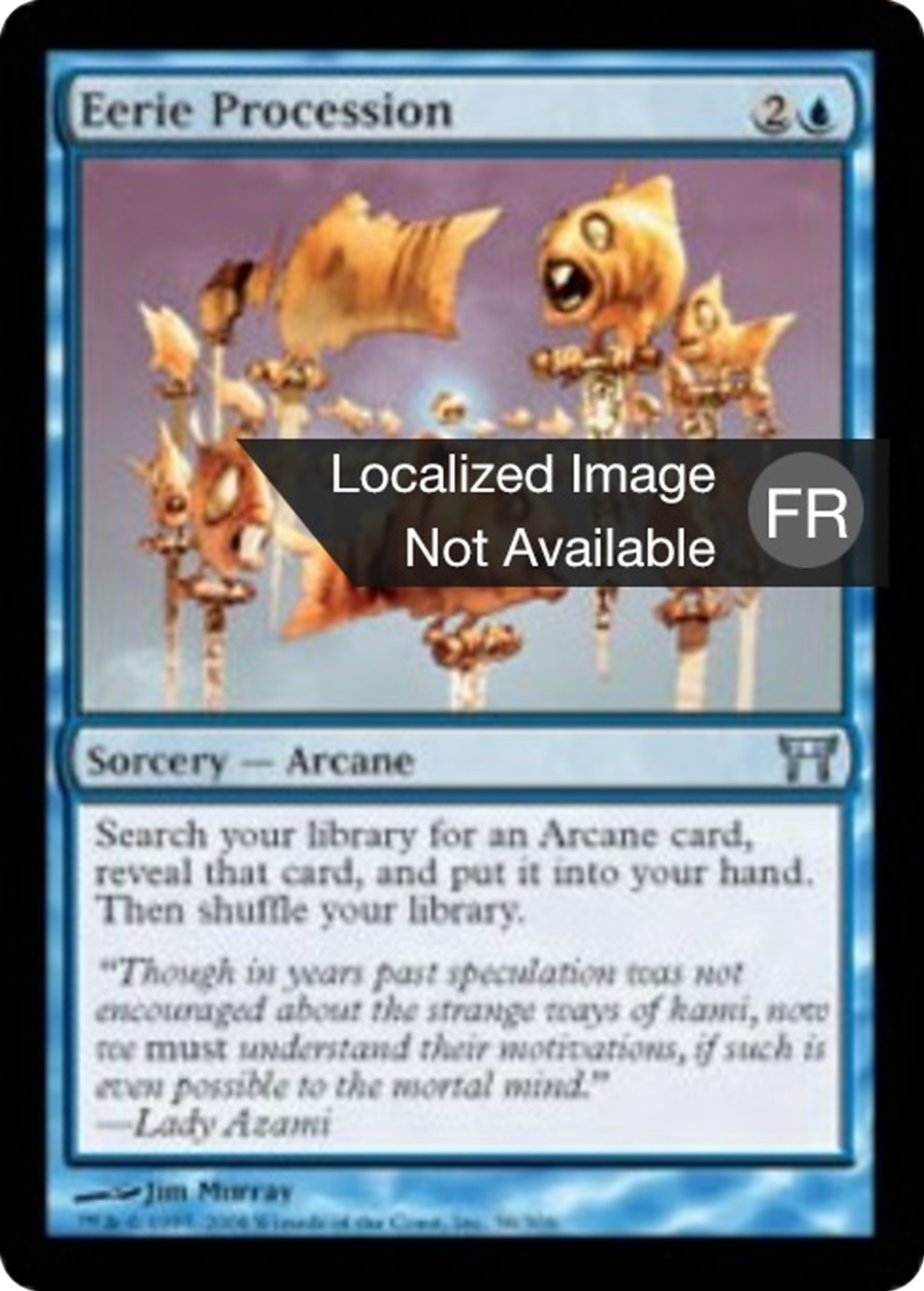 Inquiétante procession — Champions of Kamigawa — Magic: The Gathering