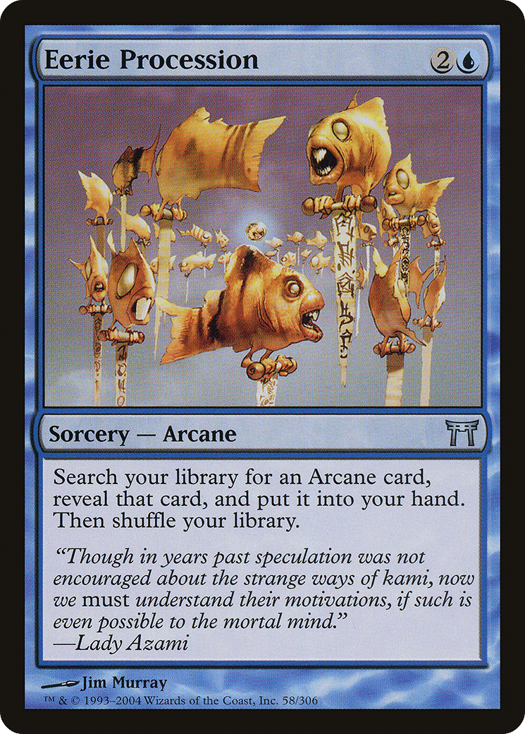 Eerie Procession — Champions of Kamigawa — Magic: The Gathering