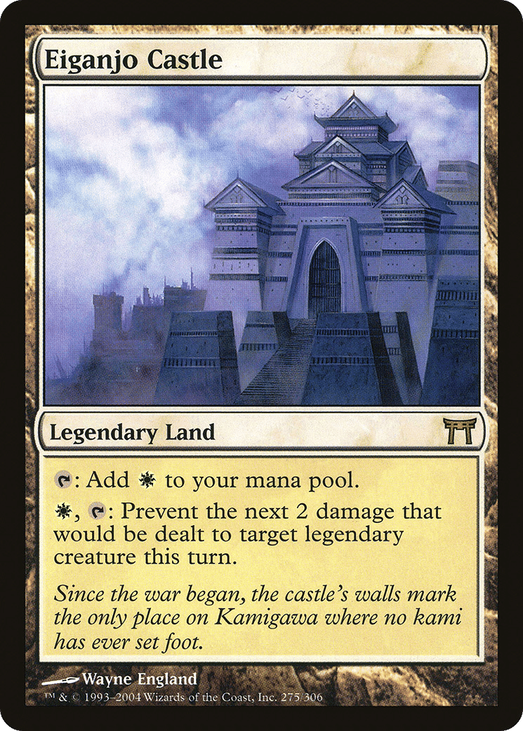Eiganjo Castle — Champions of Kamigawa — Magic: The Gathering