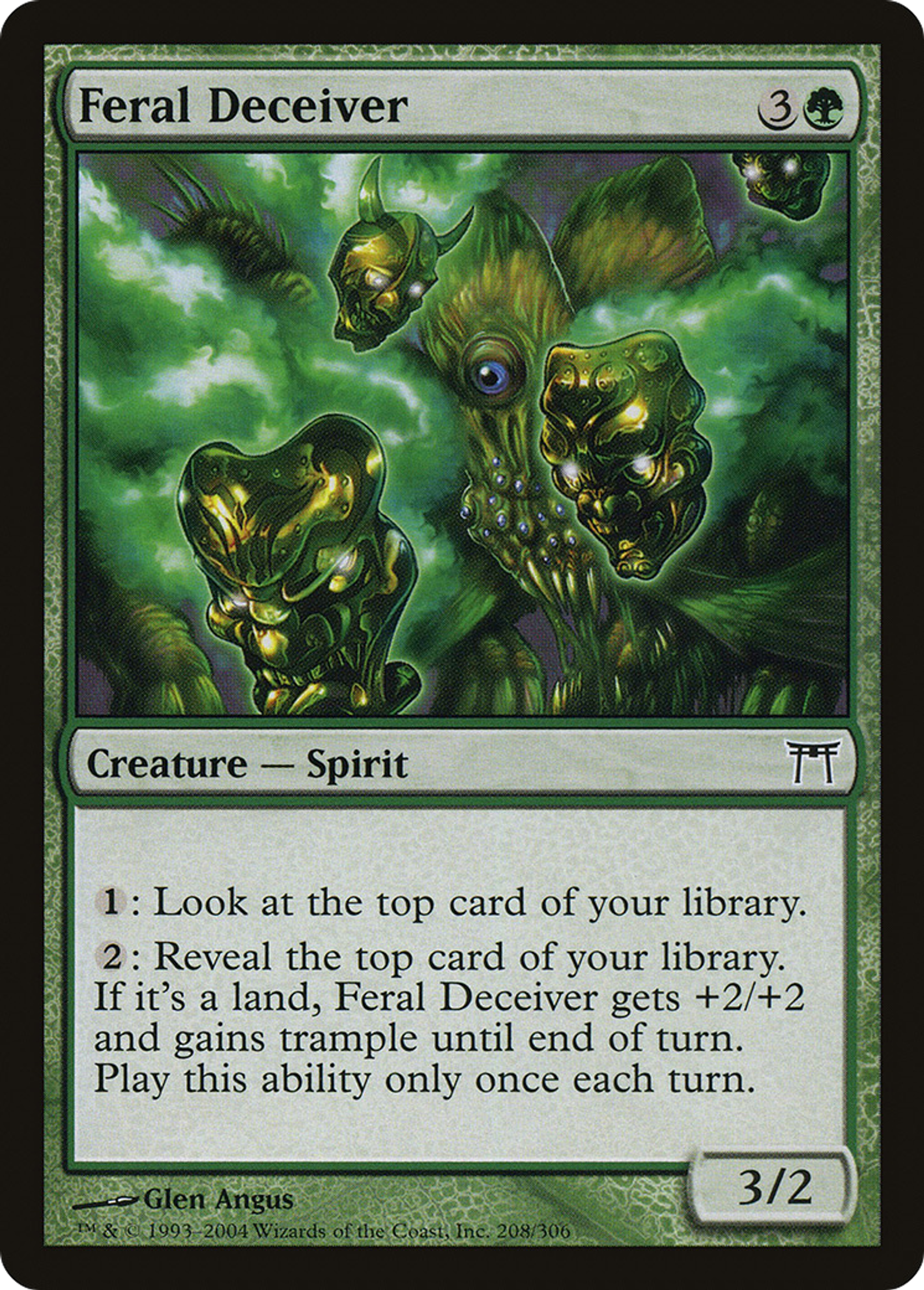 Fourbe sauvage — Champions of Kamigawa — Magic: The Gathering
