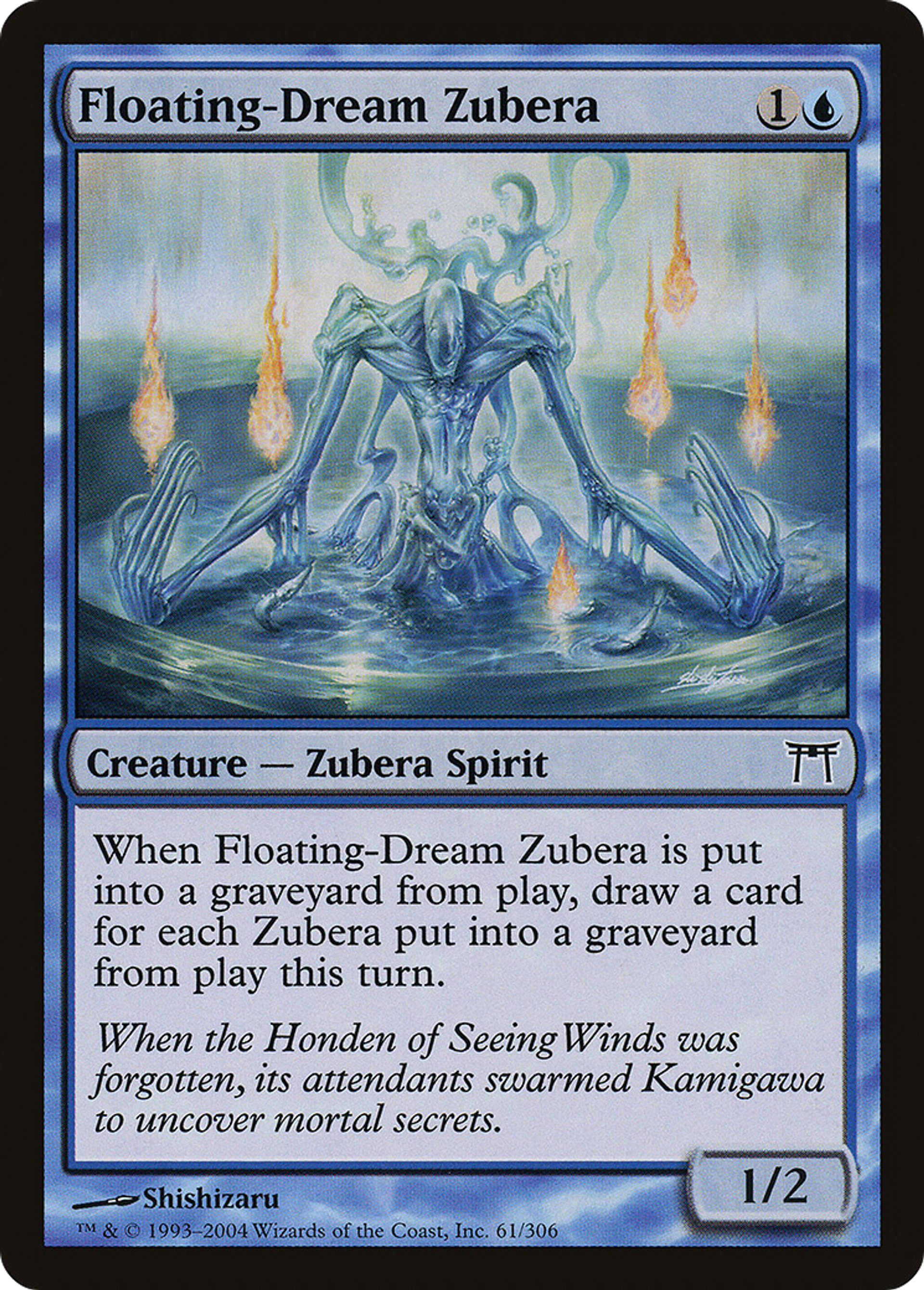 Zubera aux rêves flottants — Champions of Kamigawa — Magic: The Gathering
