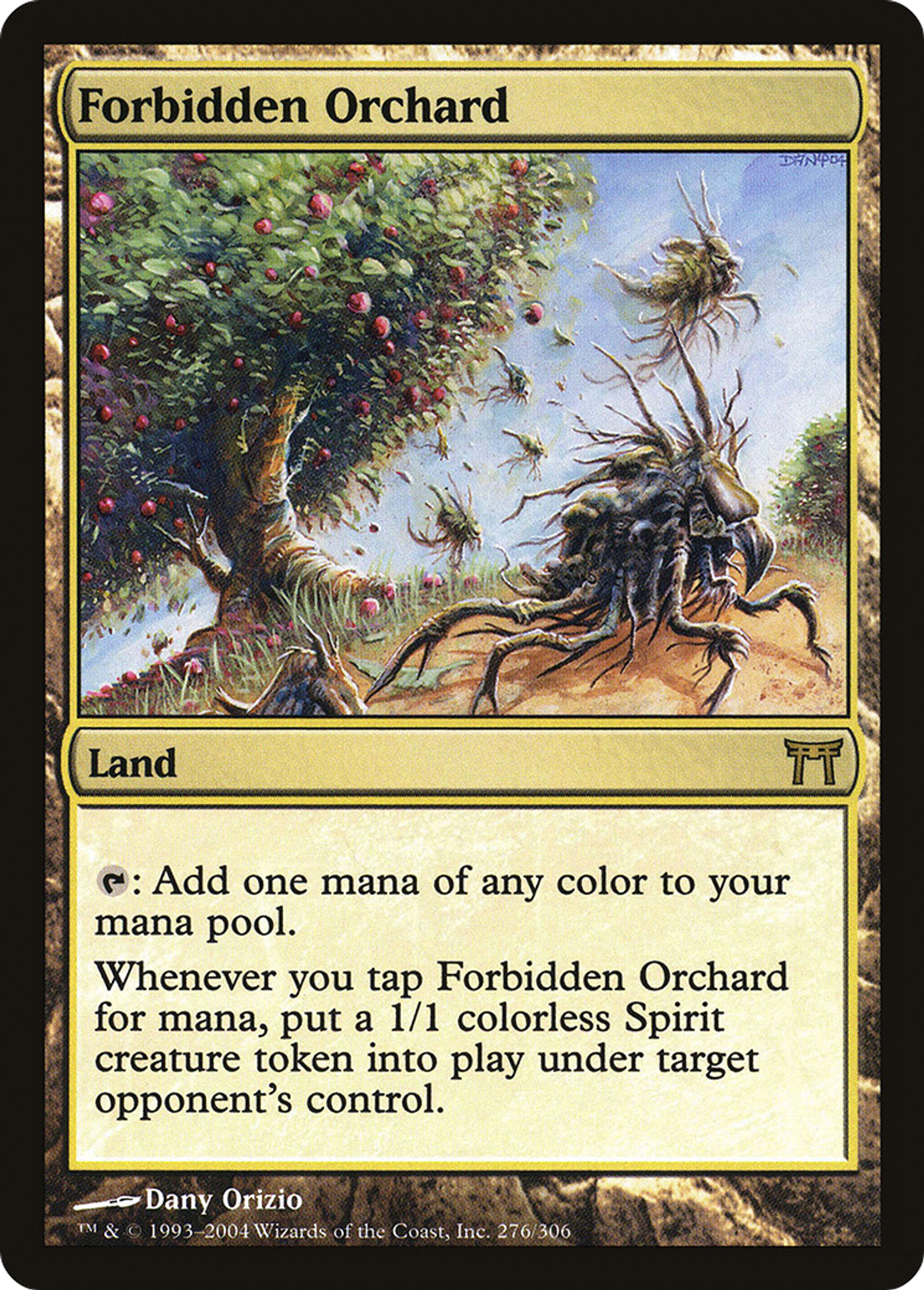 Cerisaie interdite — Champions of Kamigawa — Magic: The Gathering