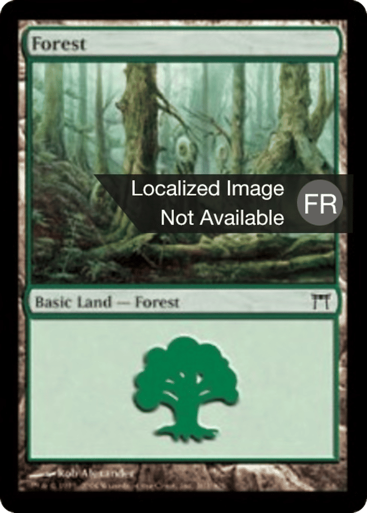 Forêt — Champions of Kamigawa — Magic: The Gathering