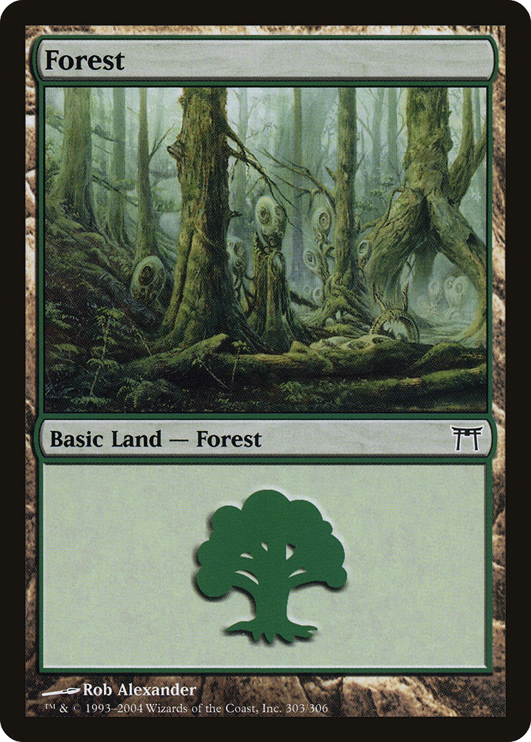 Forest — Champions of Kamigawa — Magic: The Gathering