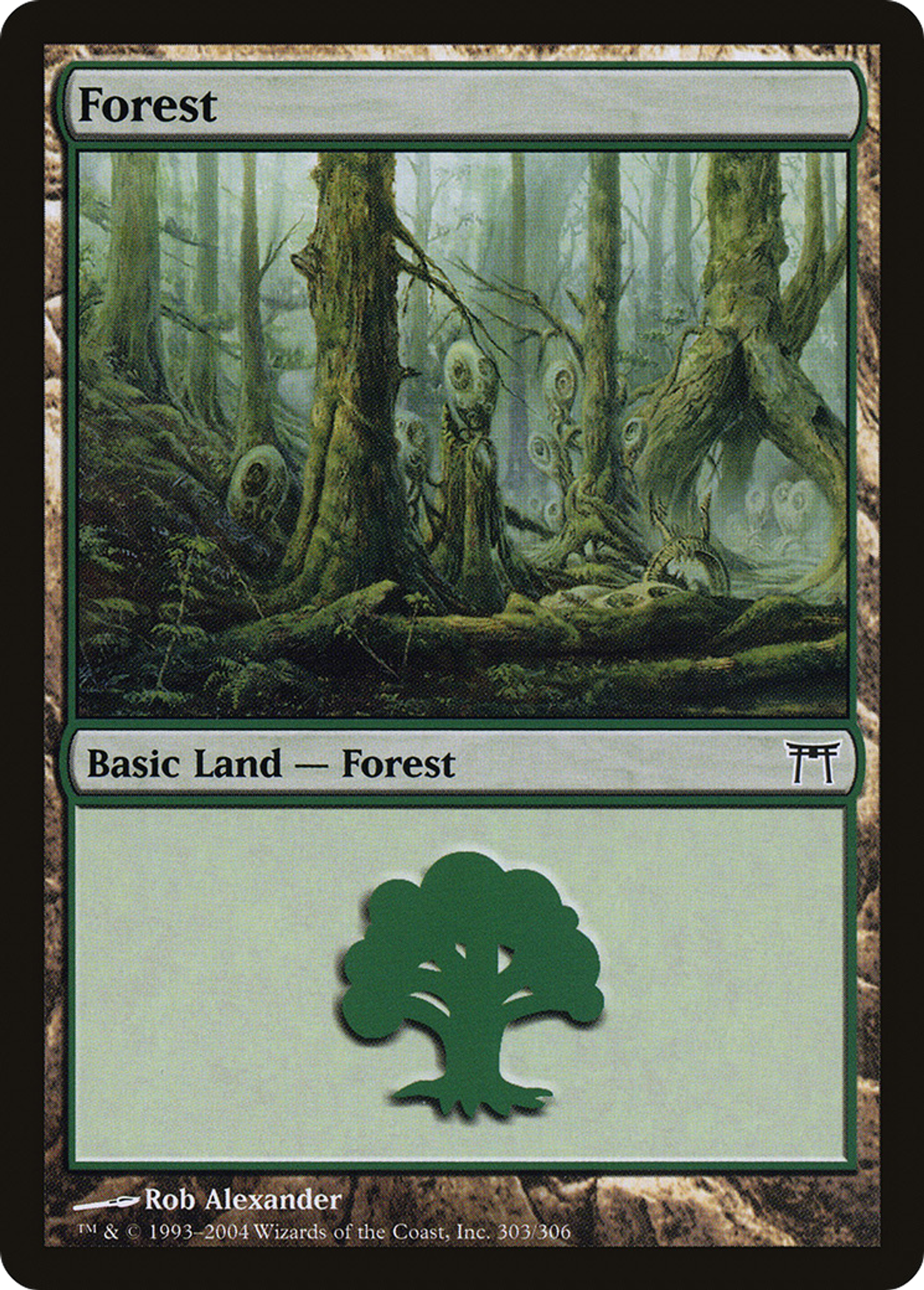 Forêt — Champions of Kamigawa — Magic: The Gathering