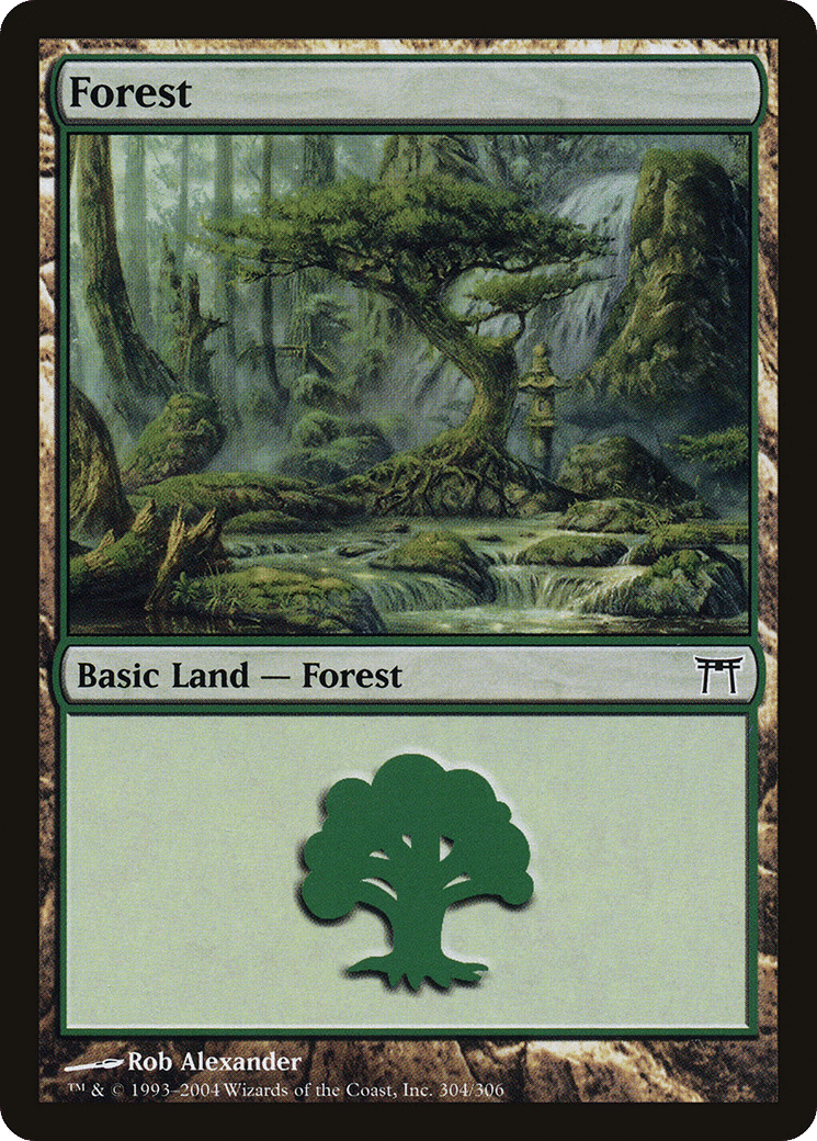 Forest — Champions of Kamigawa — Magic: The Gathering