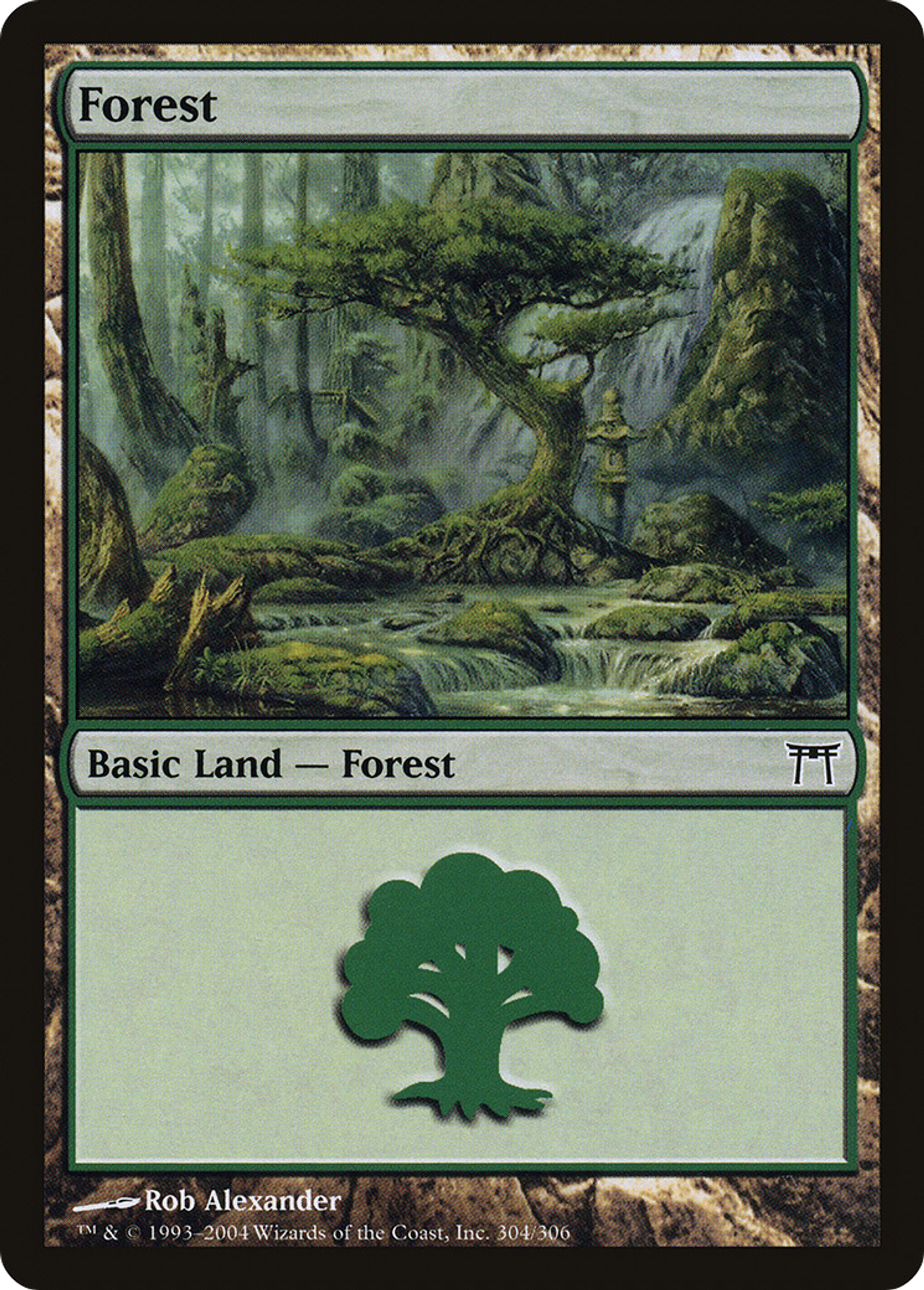 Forêt — Champions of Kamigawa — Magic: The Gathering