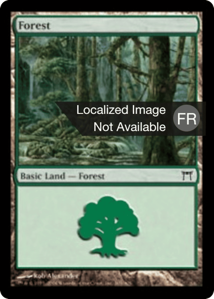 Forêt — Champions of Kamigawa — Magic: The Gathering