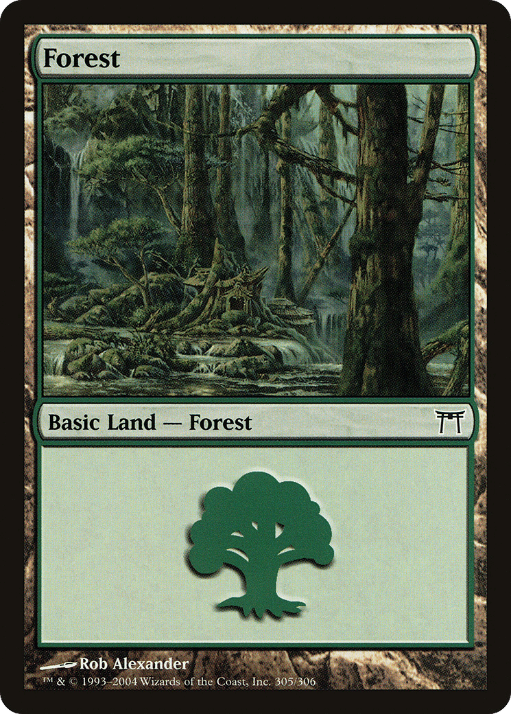Forest — Champions of Kamigawa — Magic: The Gathering