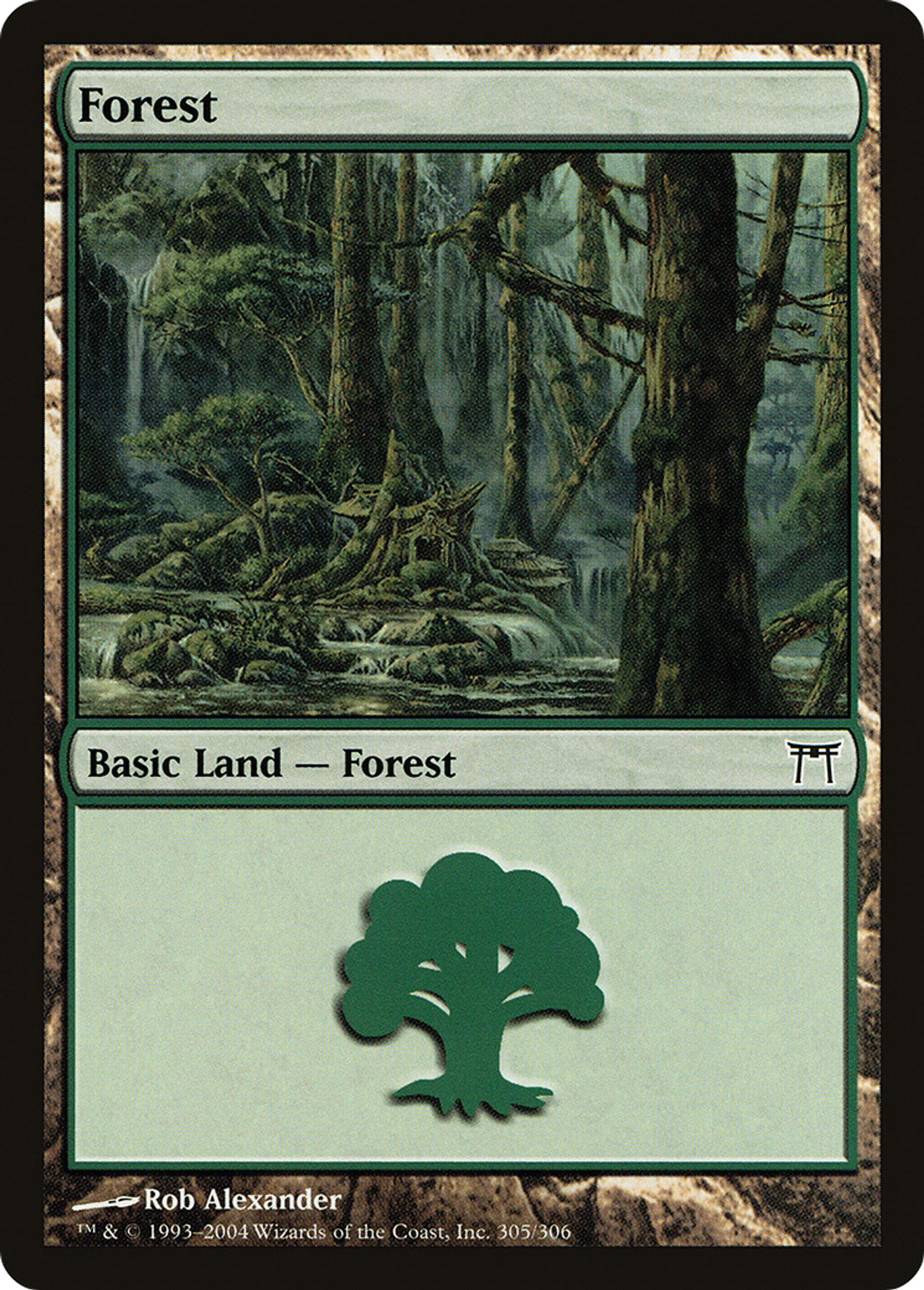 Forêt — Champions of Kamigawa — Magic: The Gathering