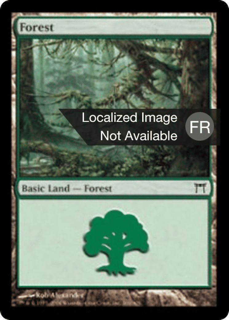 Forêt — Champions of Kamigawa — Magic: The Gathering