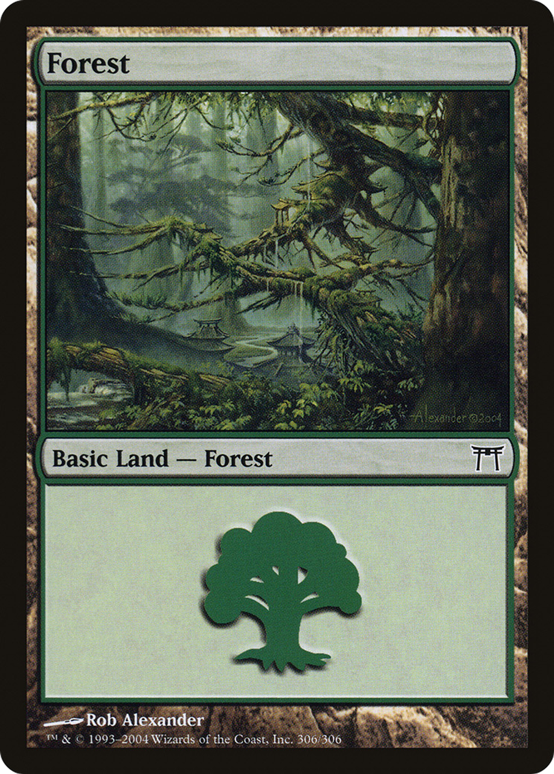 Forêt — Champions of Kamigawa — Magic: The Gathering