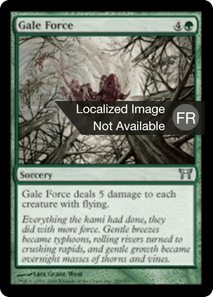 Grand vent — Champions of Kamigawa — Magic: The Gathering