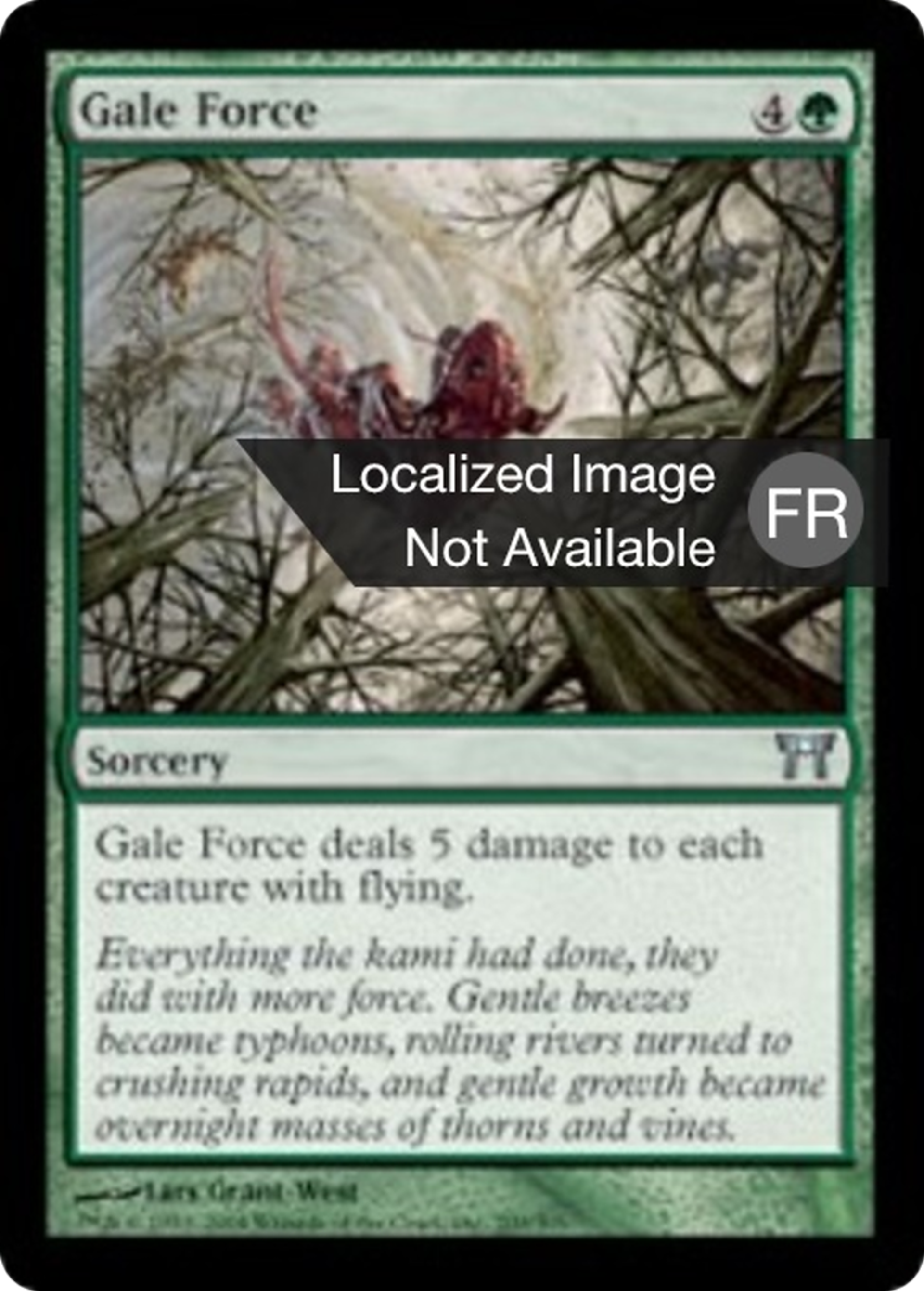 Grand vent — Champions of Kamigawa — Magic: The Gathering