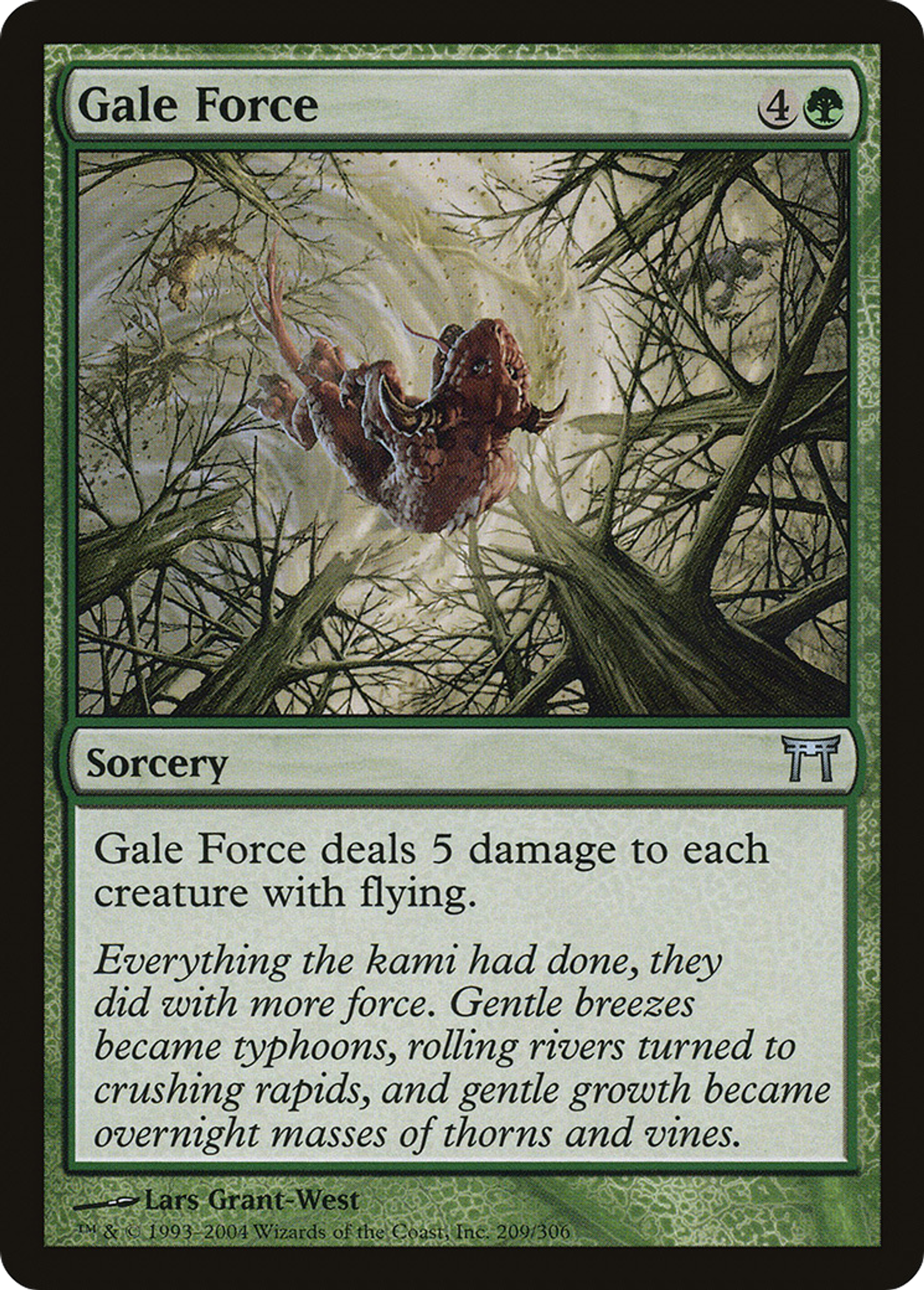 Grand vent — Champions of Kamigawa — Magic: The Gathering