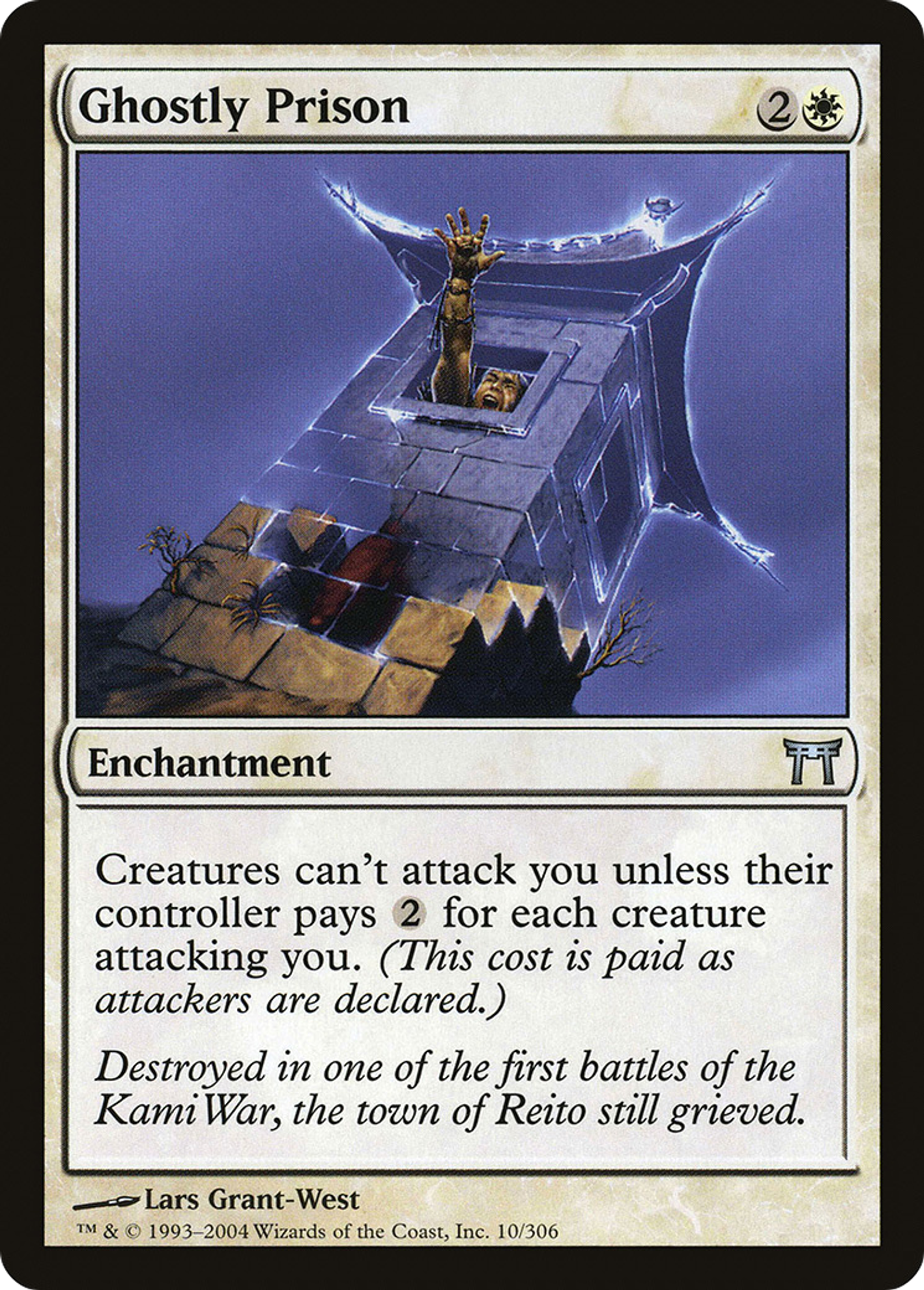 Ghostly Prison — Champions of Kamigawa — Magic: The Gathering