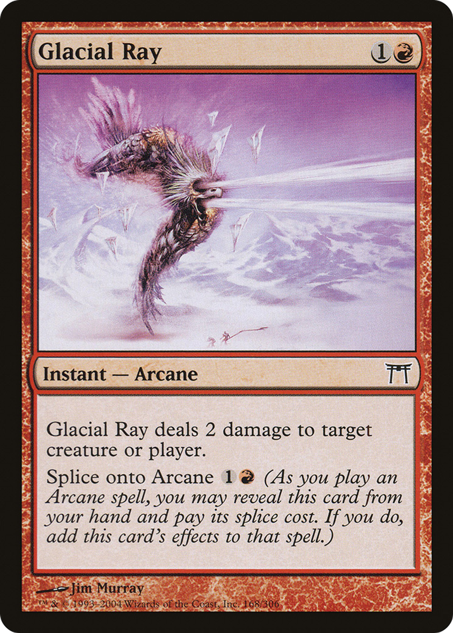Rayon glaciaire — Champions of Kamigawa — Magic: The Gathering