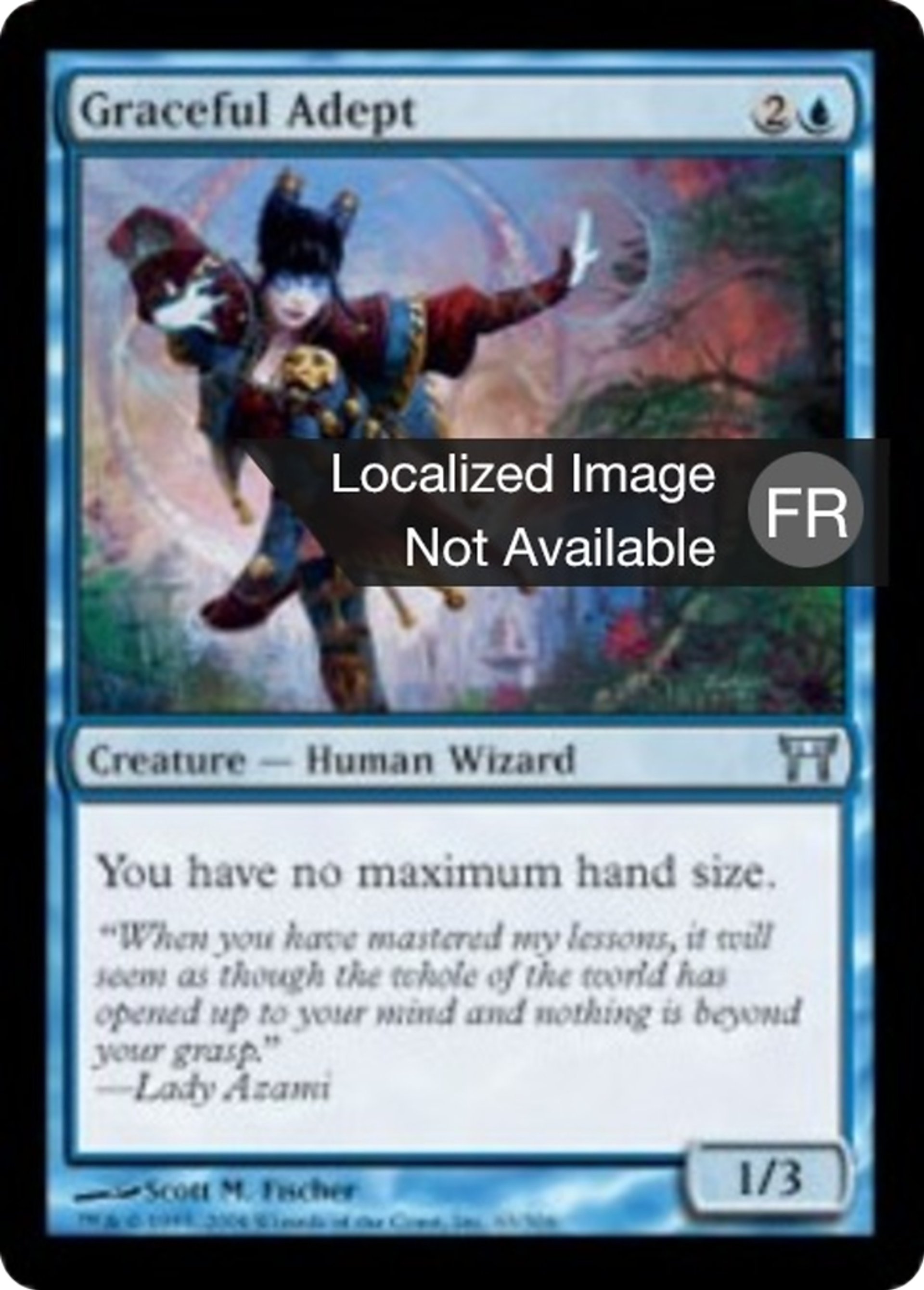 Experte gracieuse — Champions of Kamigawa — Magic: The Gathering
