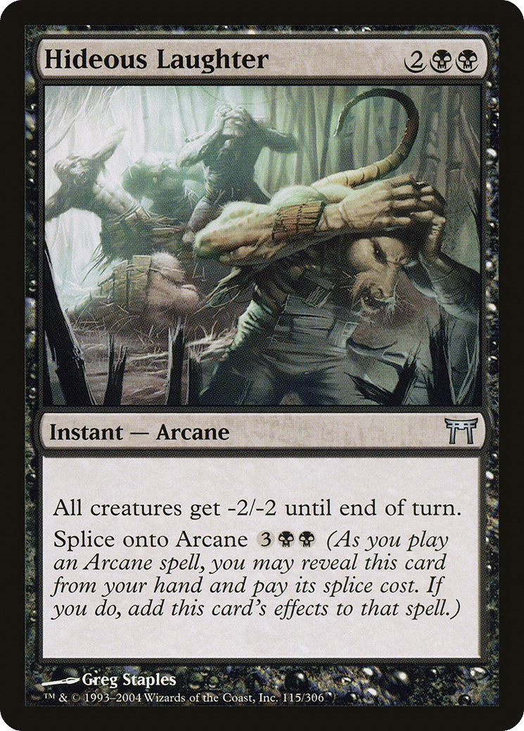 Hideous Laughter — Champions of Kamigawa — Magic: The Gathering