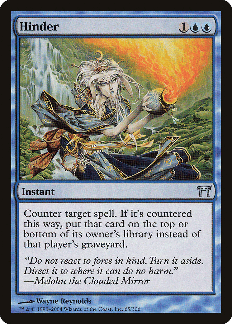 Hinder — Champions of Kamigawa — Magic: The Gathering