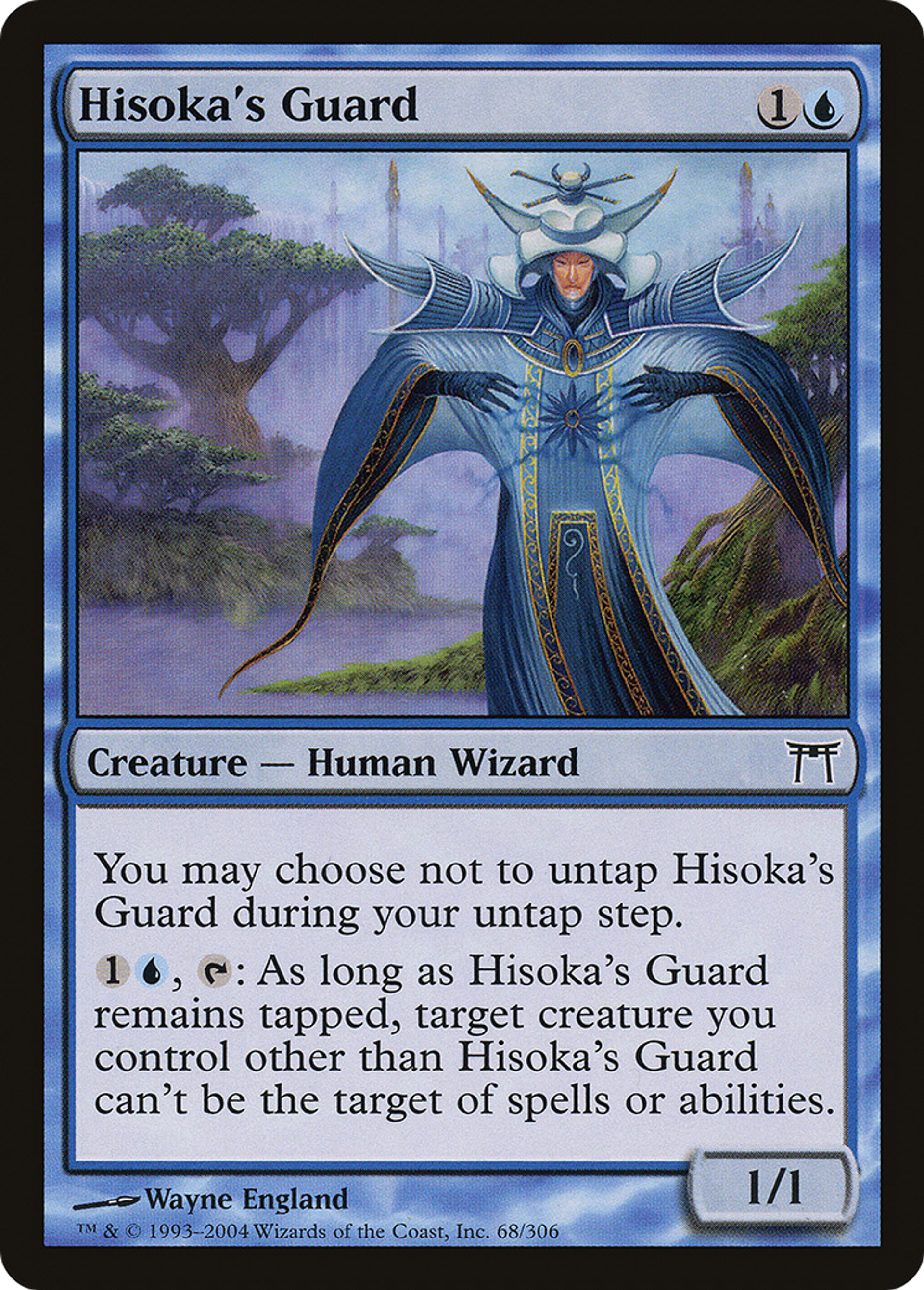 Garde d'Hisoka — Champions of Kamigawa — Magic: The Gathering