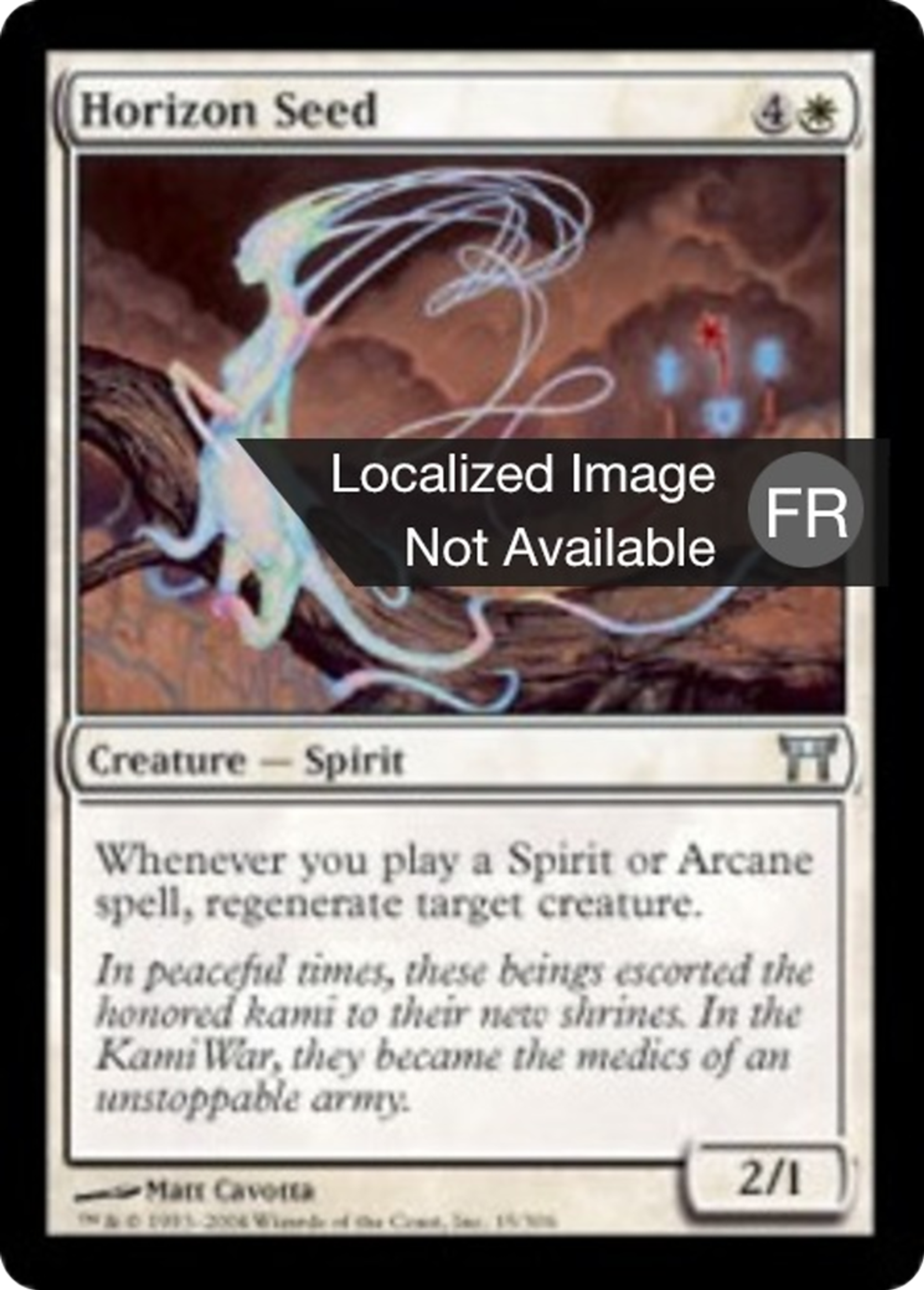 Graine d'horizon — Champions of Kamigawa — Magic: The Gathering