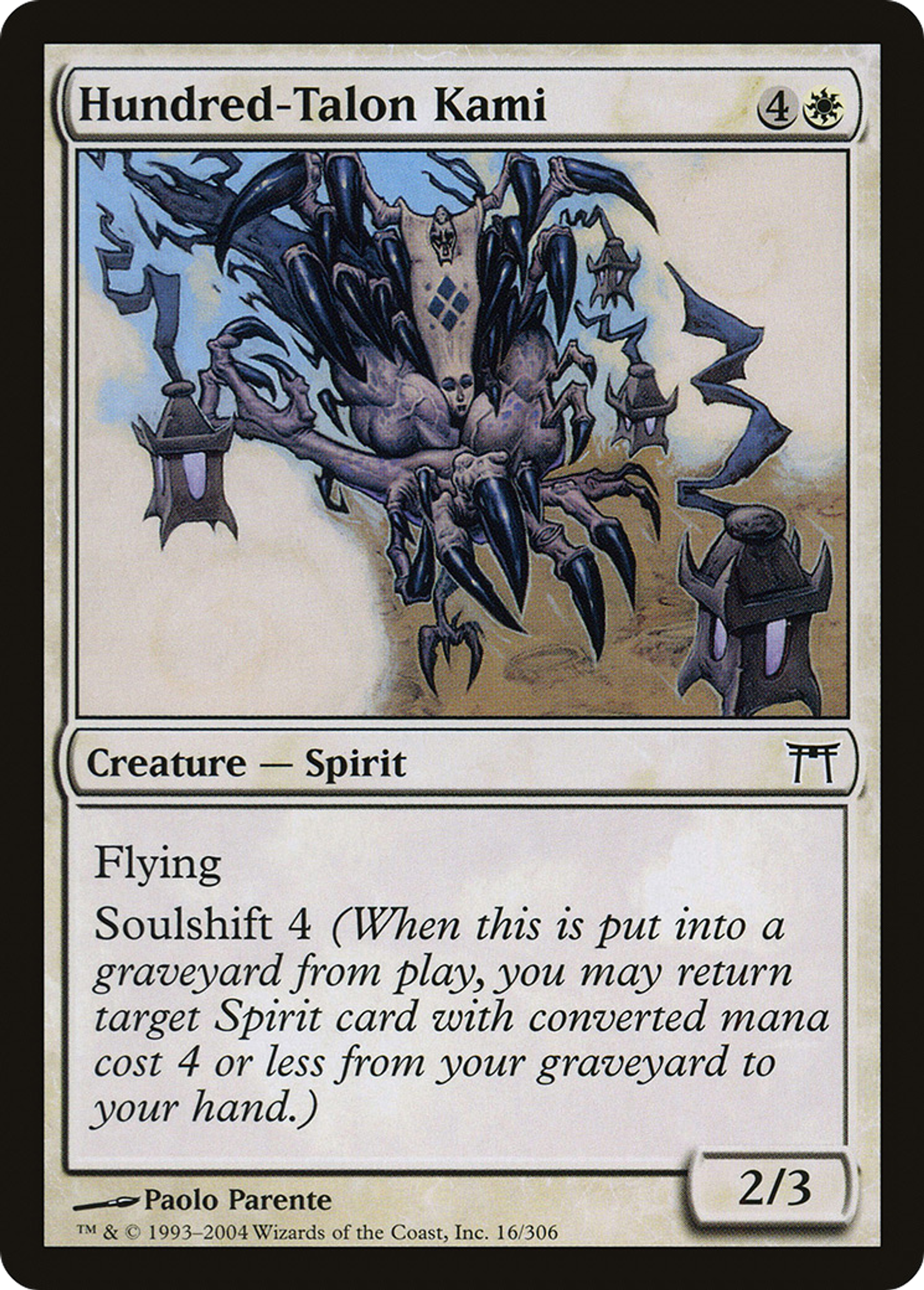 Kami aux cent ergots — Champions of Kamigawa — Magic: The Gathering
