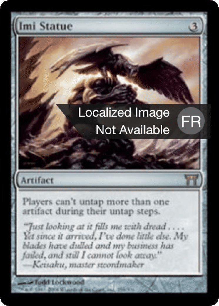 Statue imi — Champions of Kamigawa — Magic: The Gathering