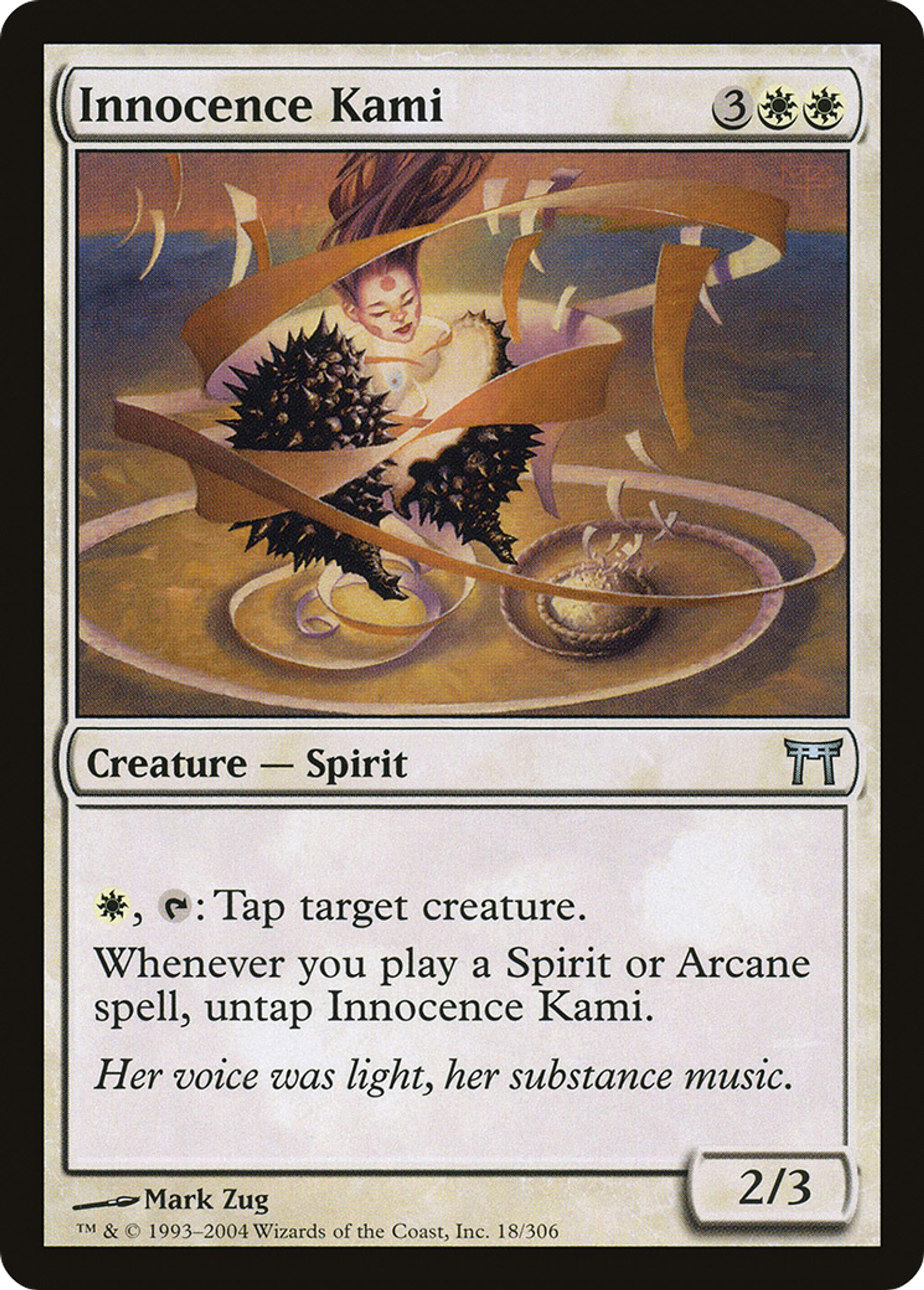Kami de l'innocence — Champions of Kamigawa — Magic: The Gathering